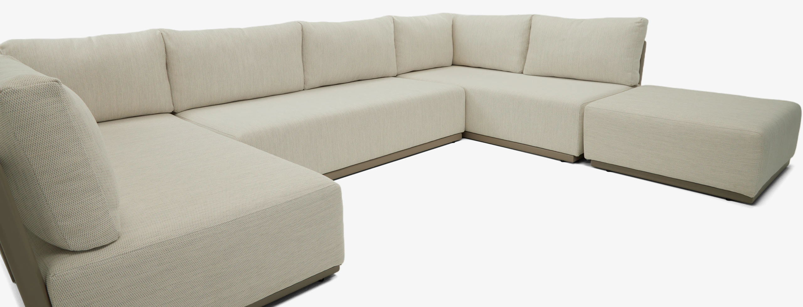 Ojai Outdoor Sectional With Ottoman