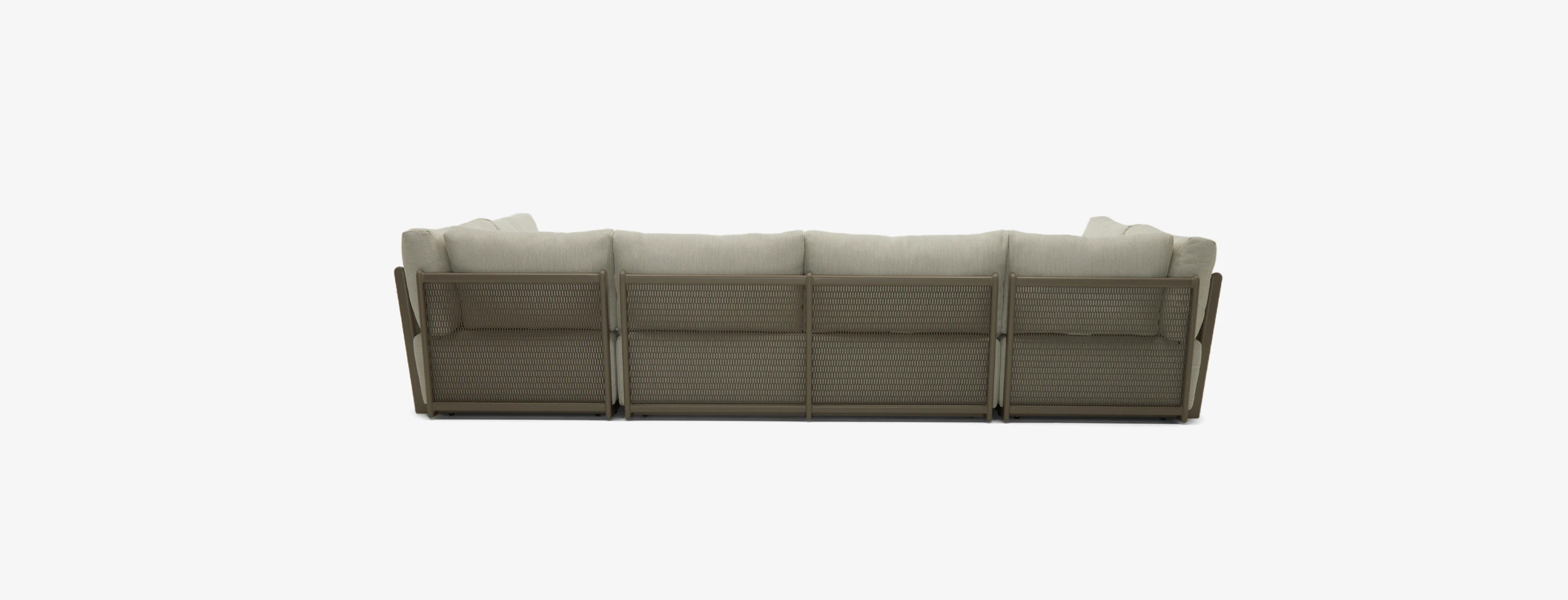 Ojai Outdoor Sectional With Ottoman