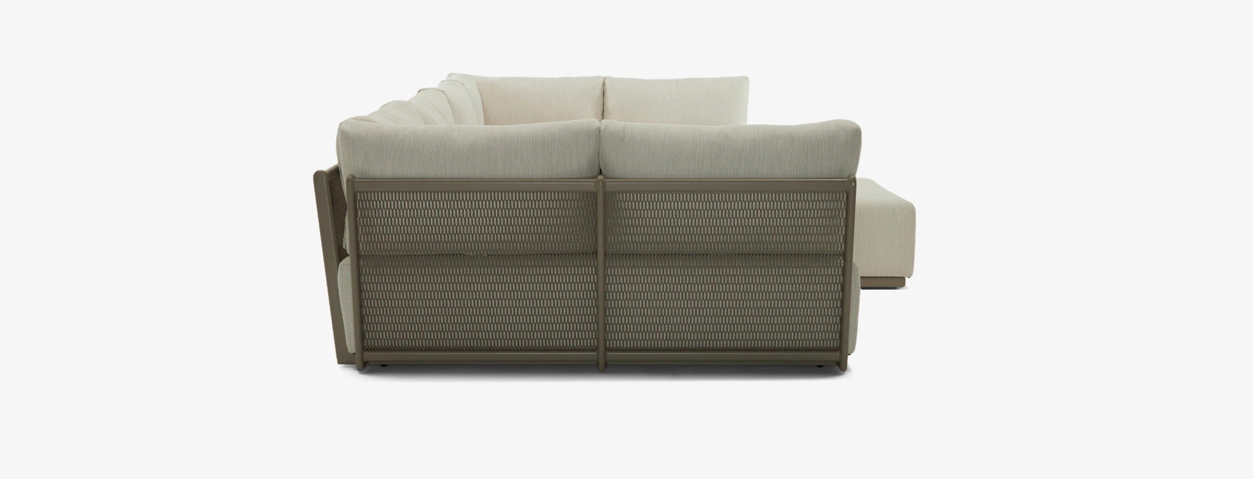 Ojai Outdoor Sectional With Ottoman