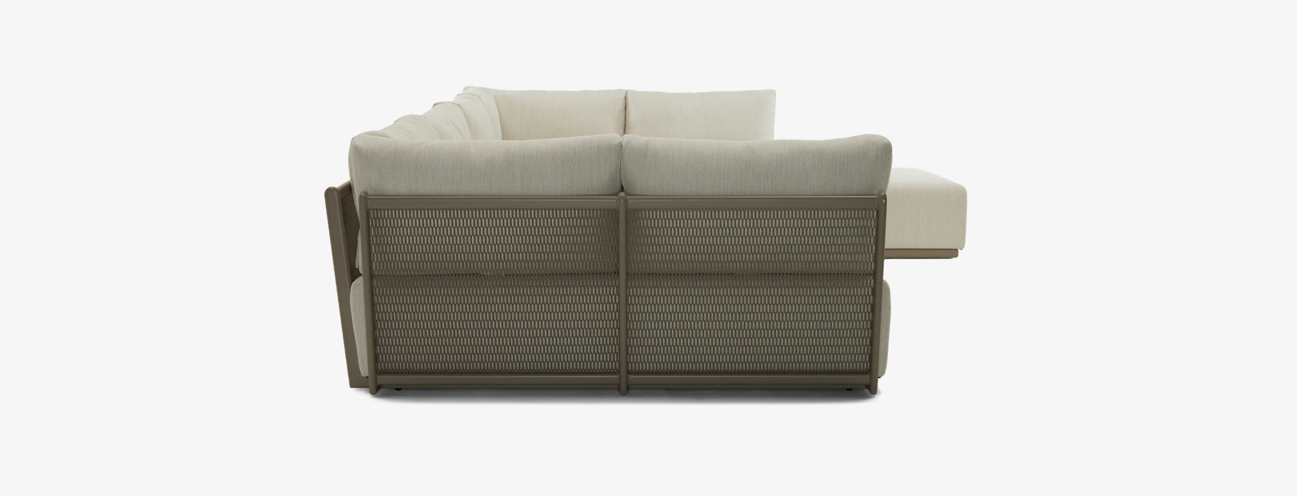 Ojai Outdoor Sectional With Ottoman