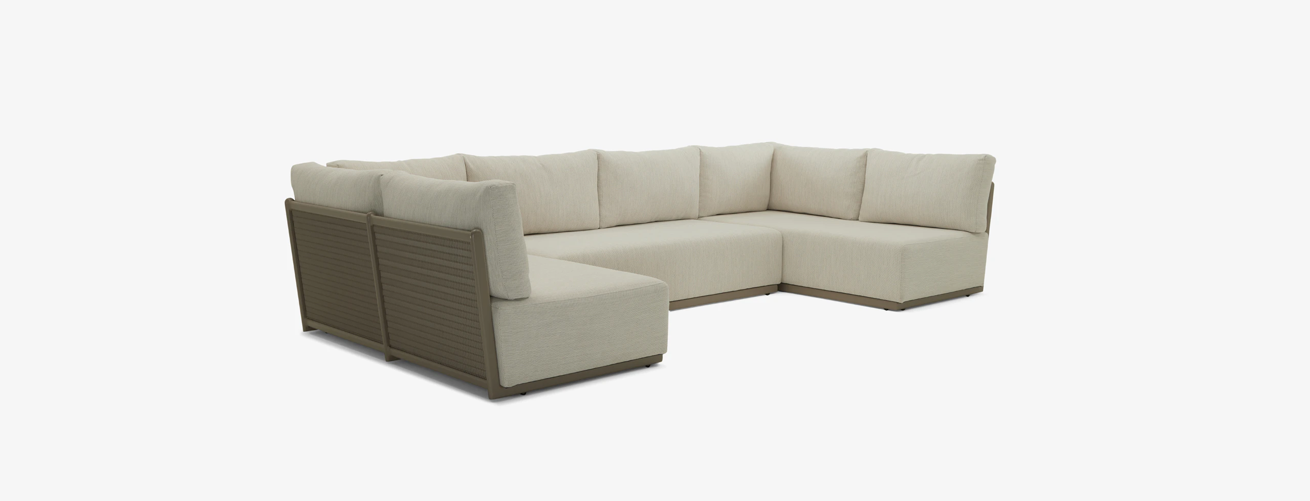 Ojai Outdoor Sectional Without Ottoman