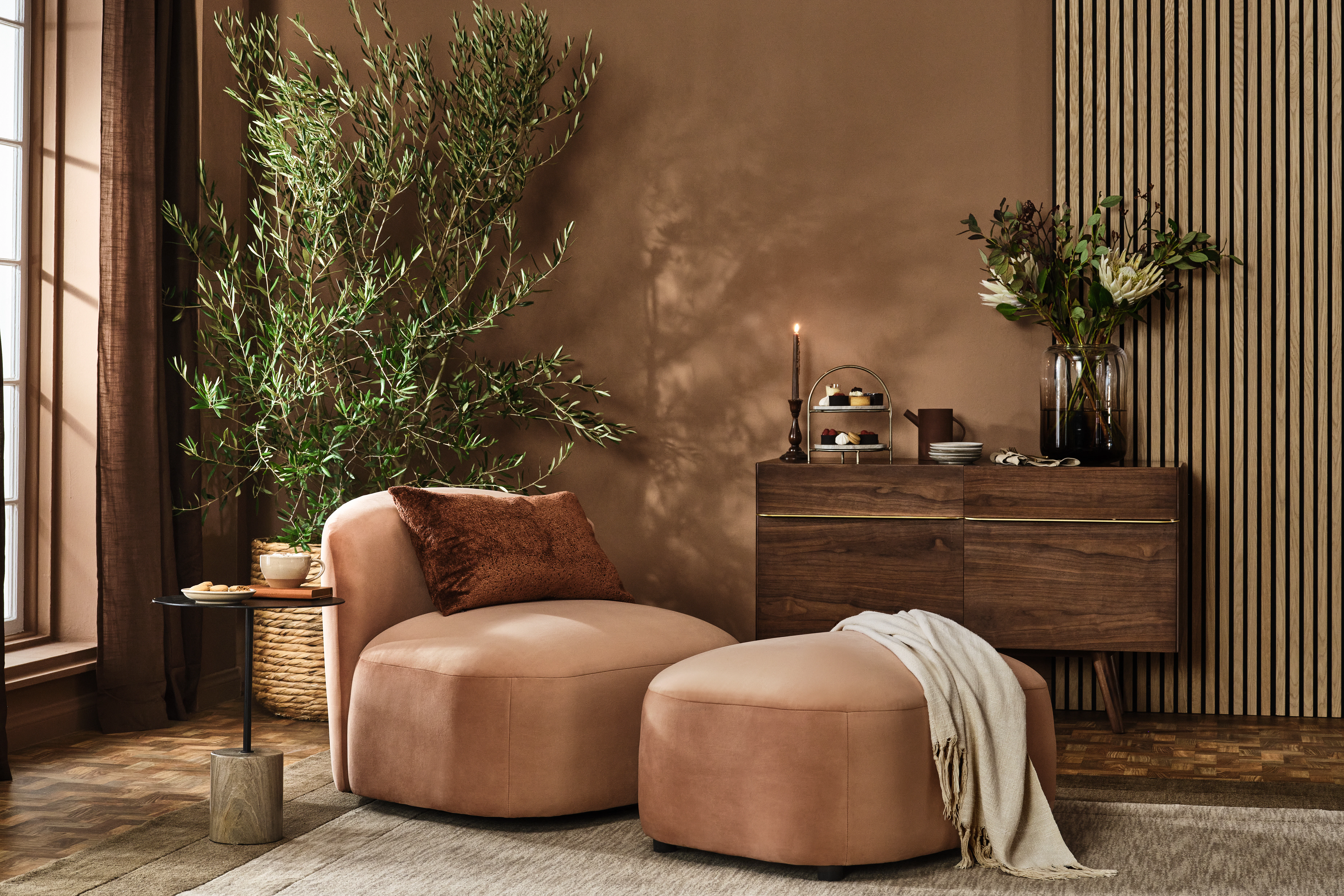 Severn Swivel Chair Royale Mocha