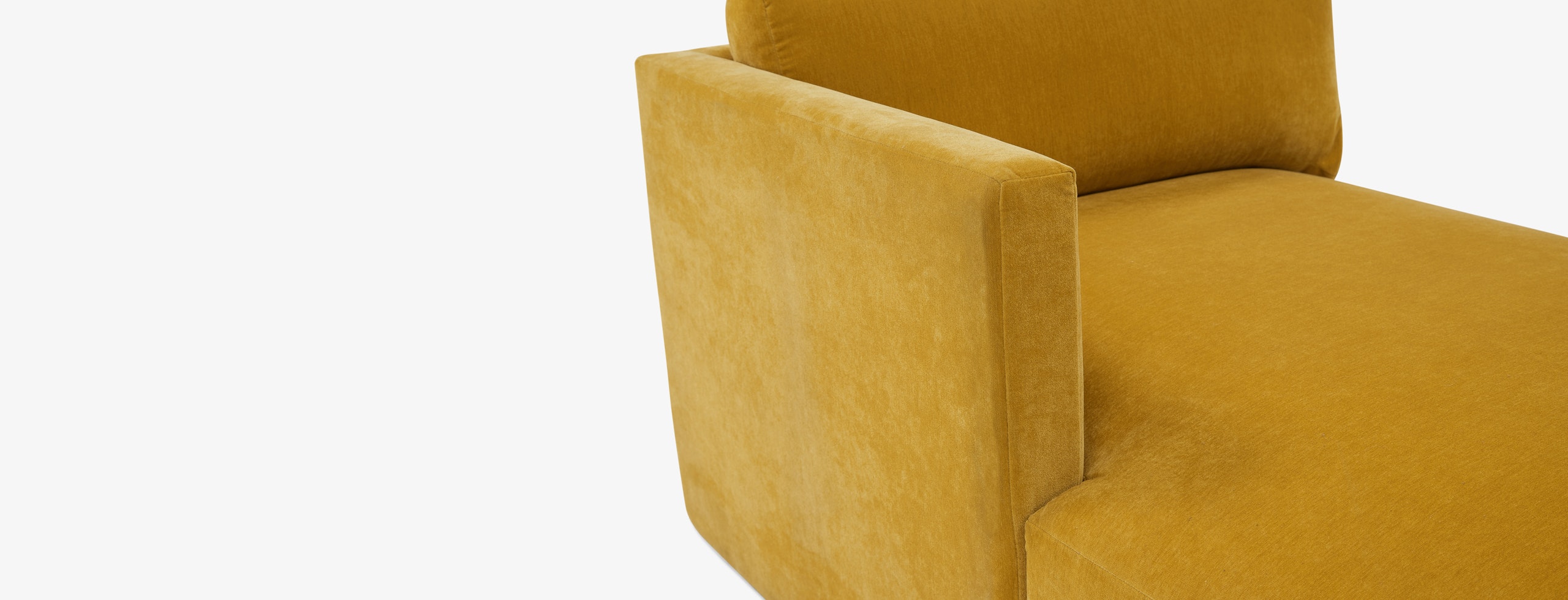 Maurice Single Arm Chaise Right