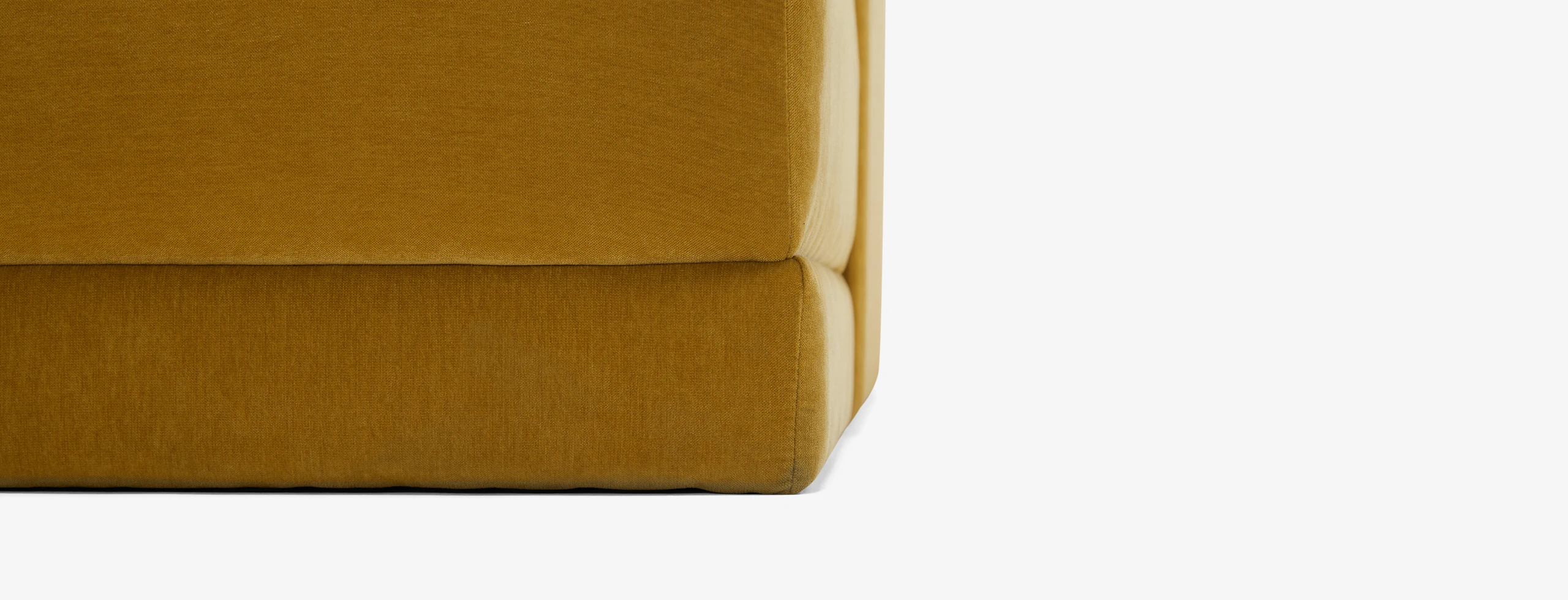 Maurice Modular Chaise Sectional Harper Amber Gold