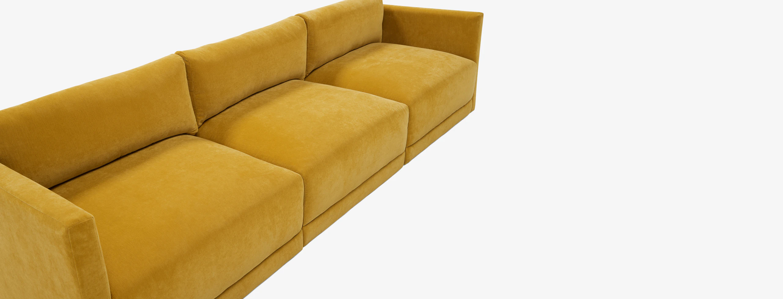 Maurice Modular Sofa Harper Amber Gold