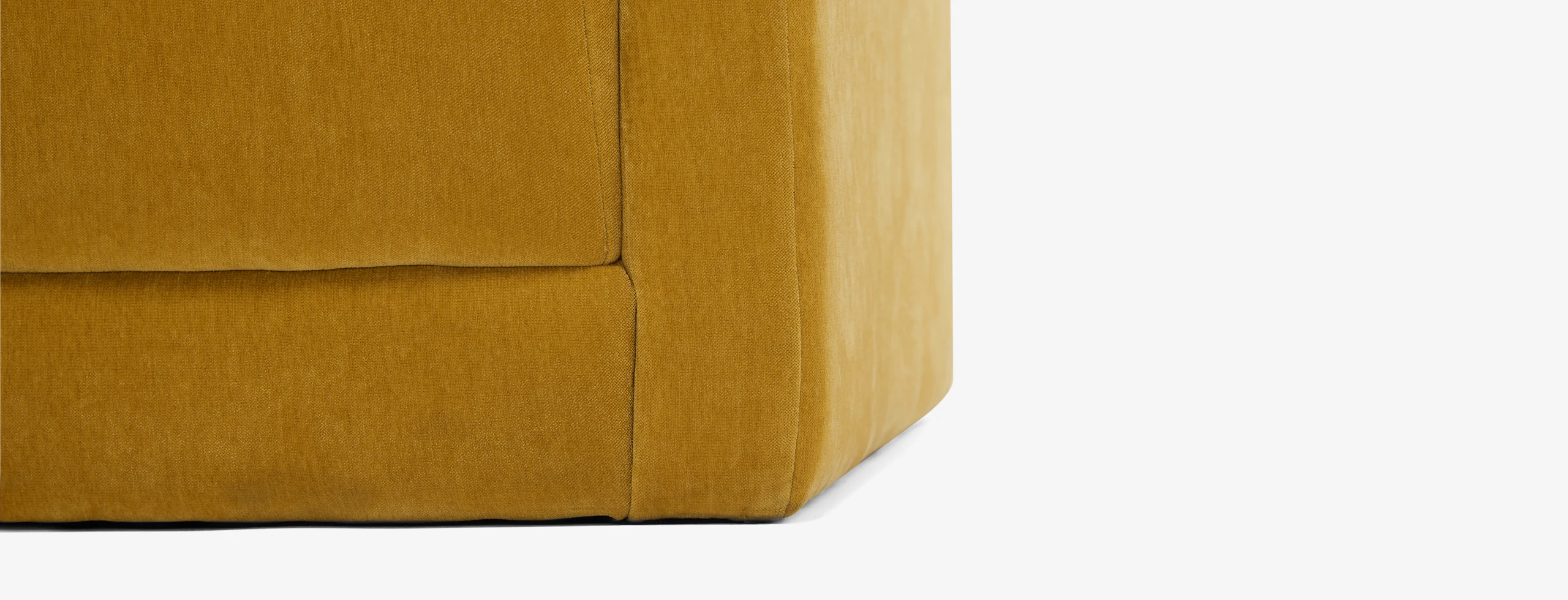 Maurice Modular Loveseat Harper Amber Gold