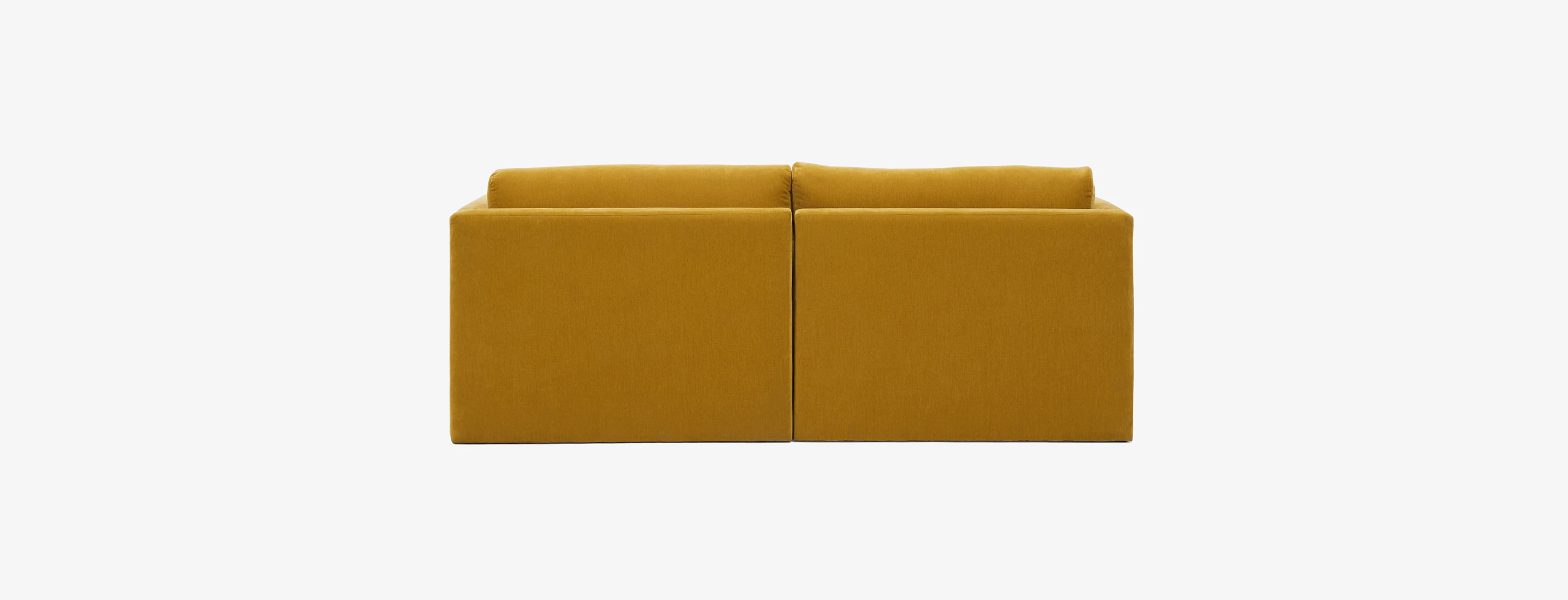 Maurice Modular Loveseat Harper Amber Gold
