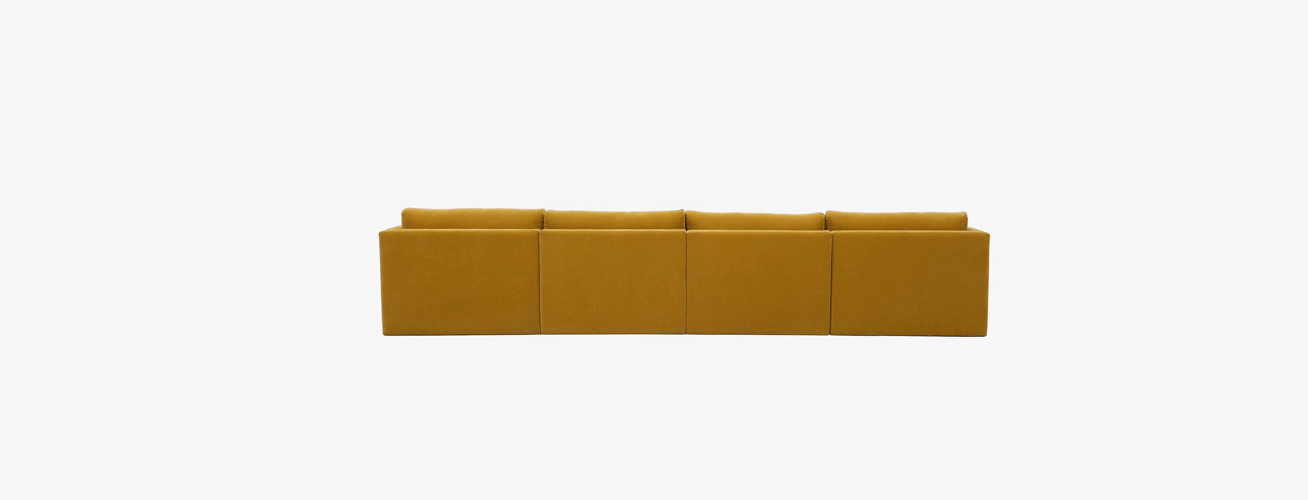 Maurice Modular Grand Sofa Harper Amber Gold