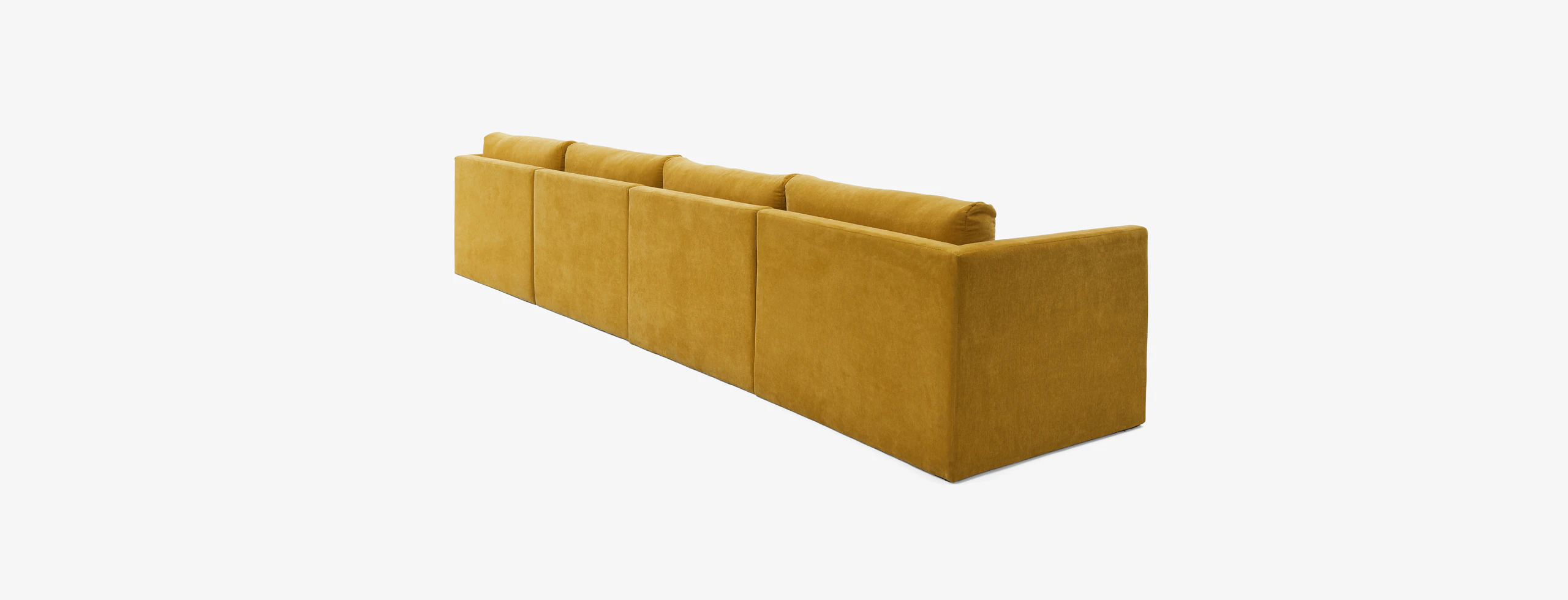 Maurice Modular Grand Sofa Harper Amber Gold