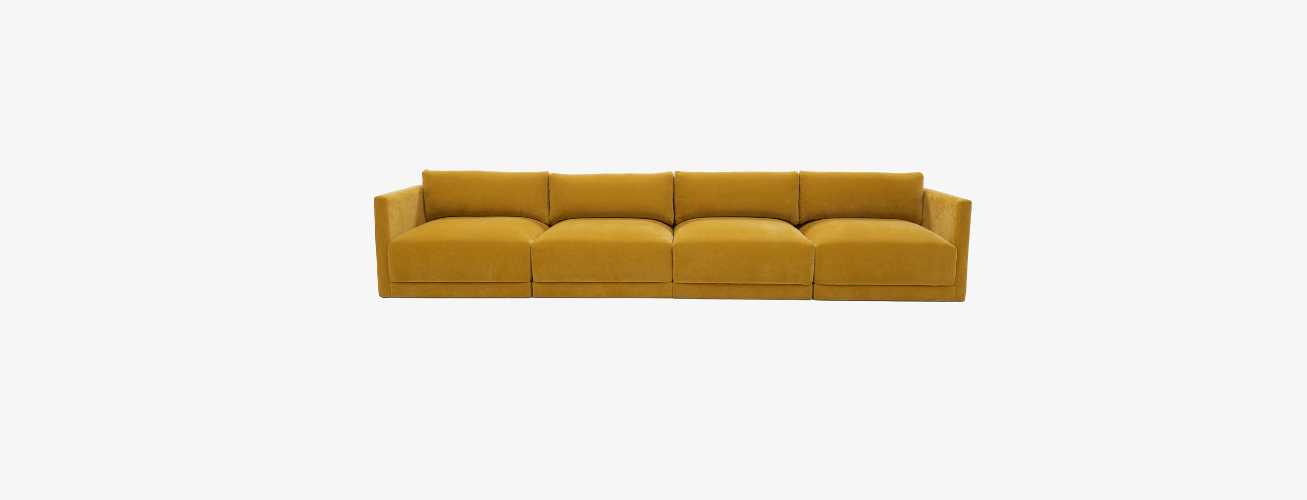 Maurice Modular Grand Sofa Harper Amber Gold