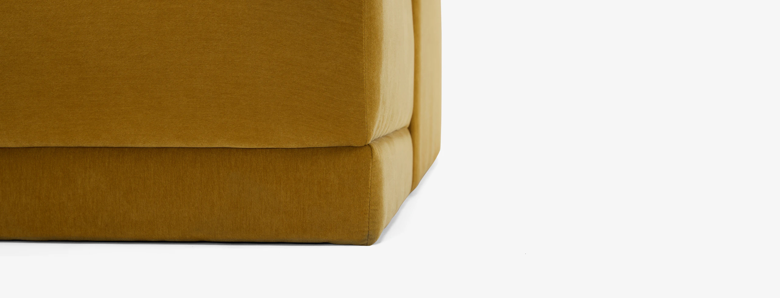 Maurice Modular Chaise Sectional Harper Amber Gold