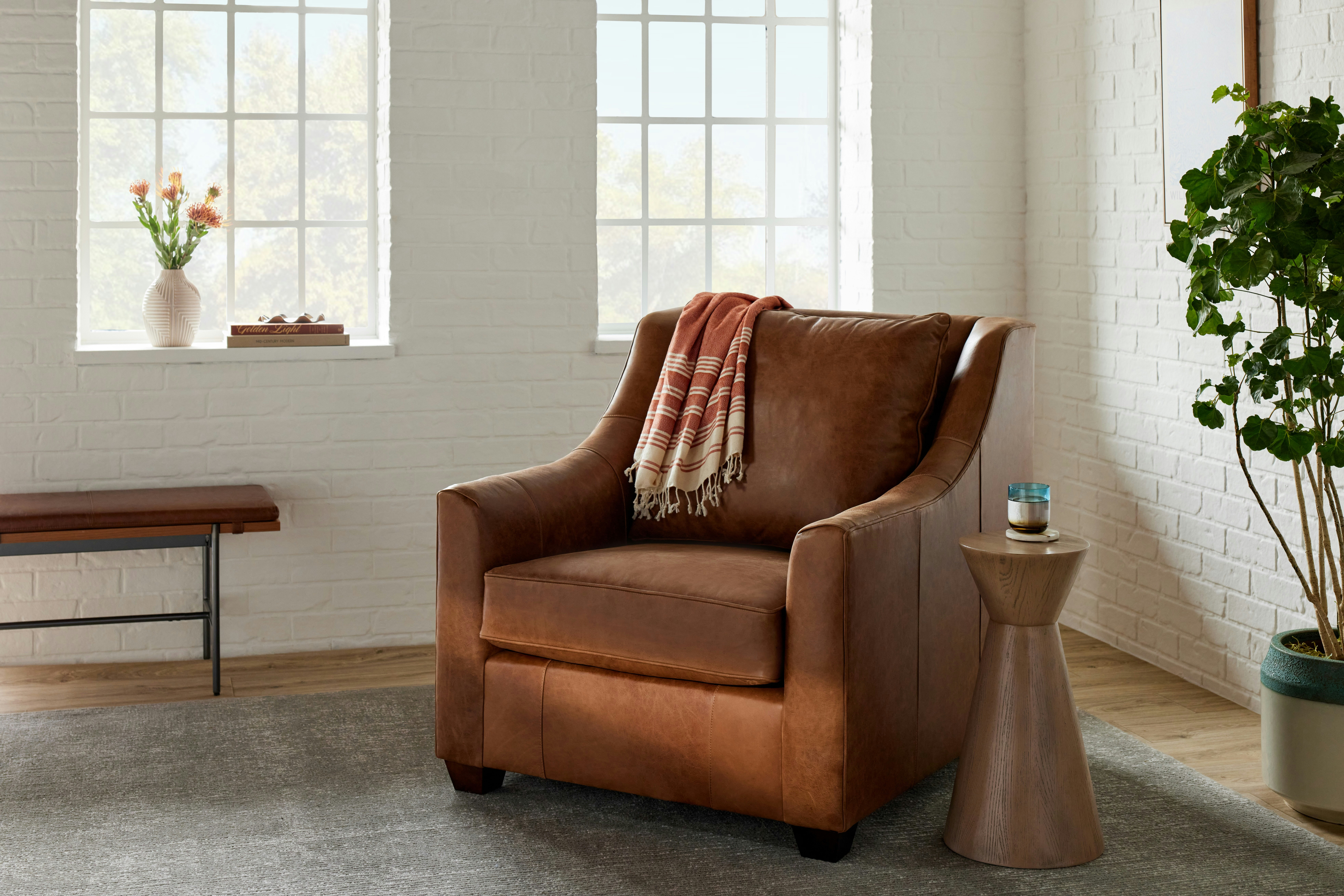 Peyton Leather Chair