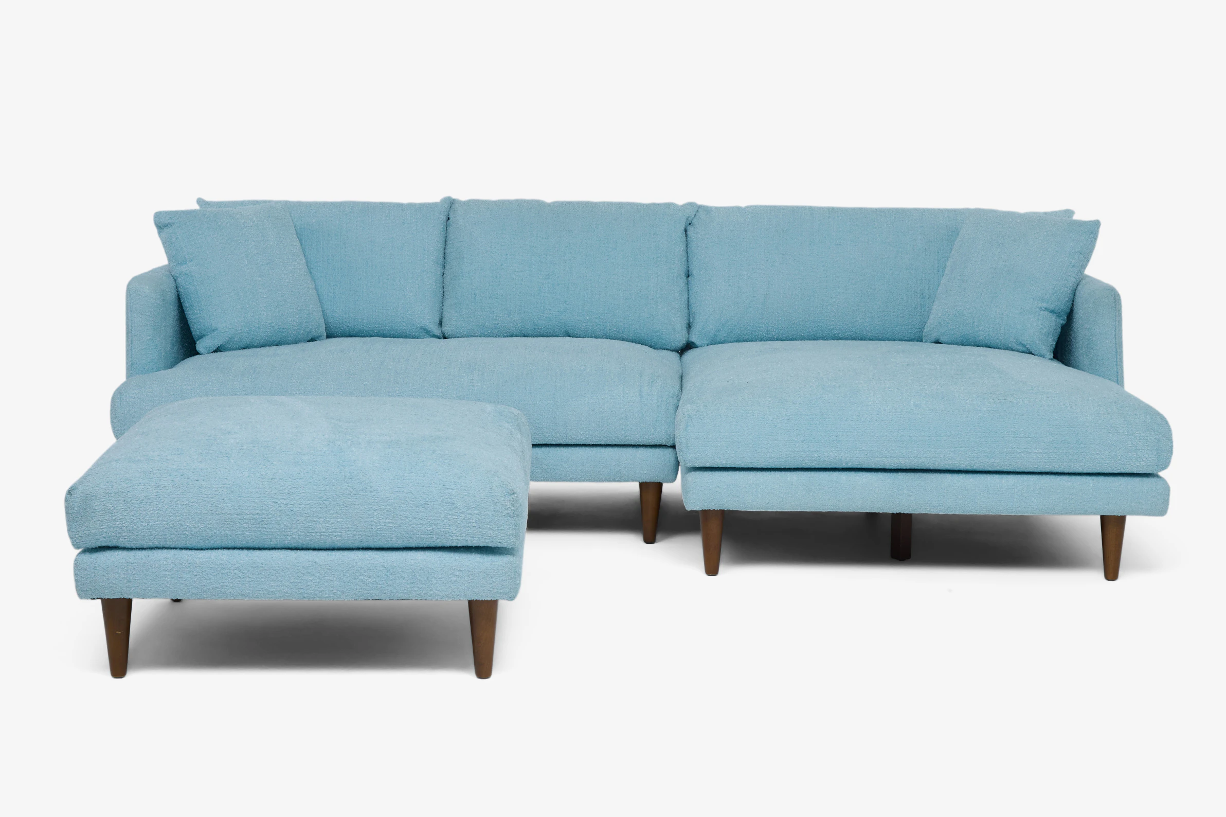 Lewis Sectional Ottoman Karina Aquatic