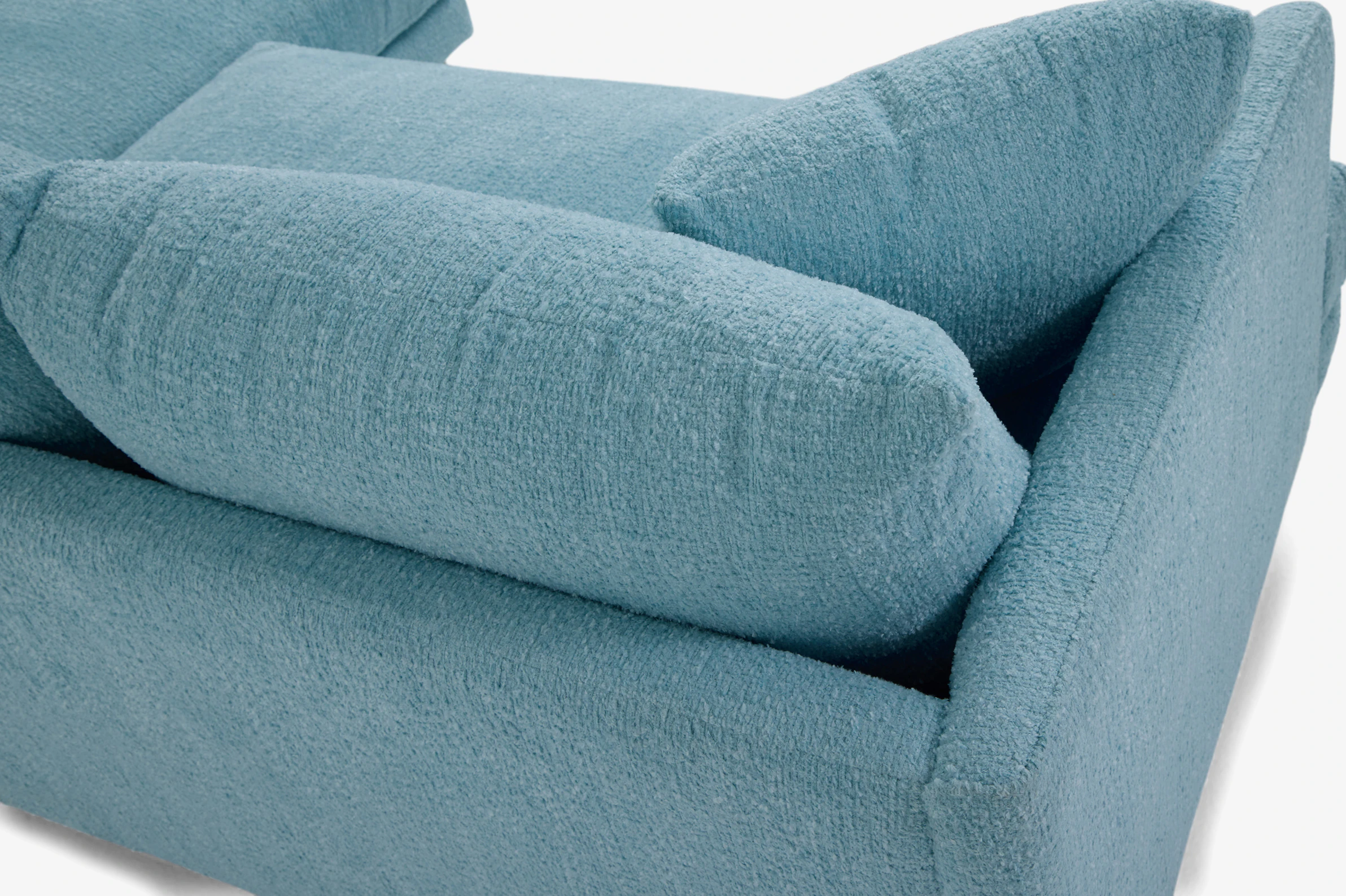 Lewis Sectional Ottoman Karina Aquatic