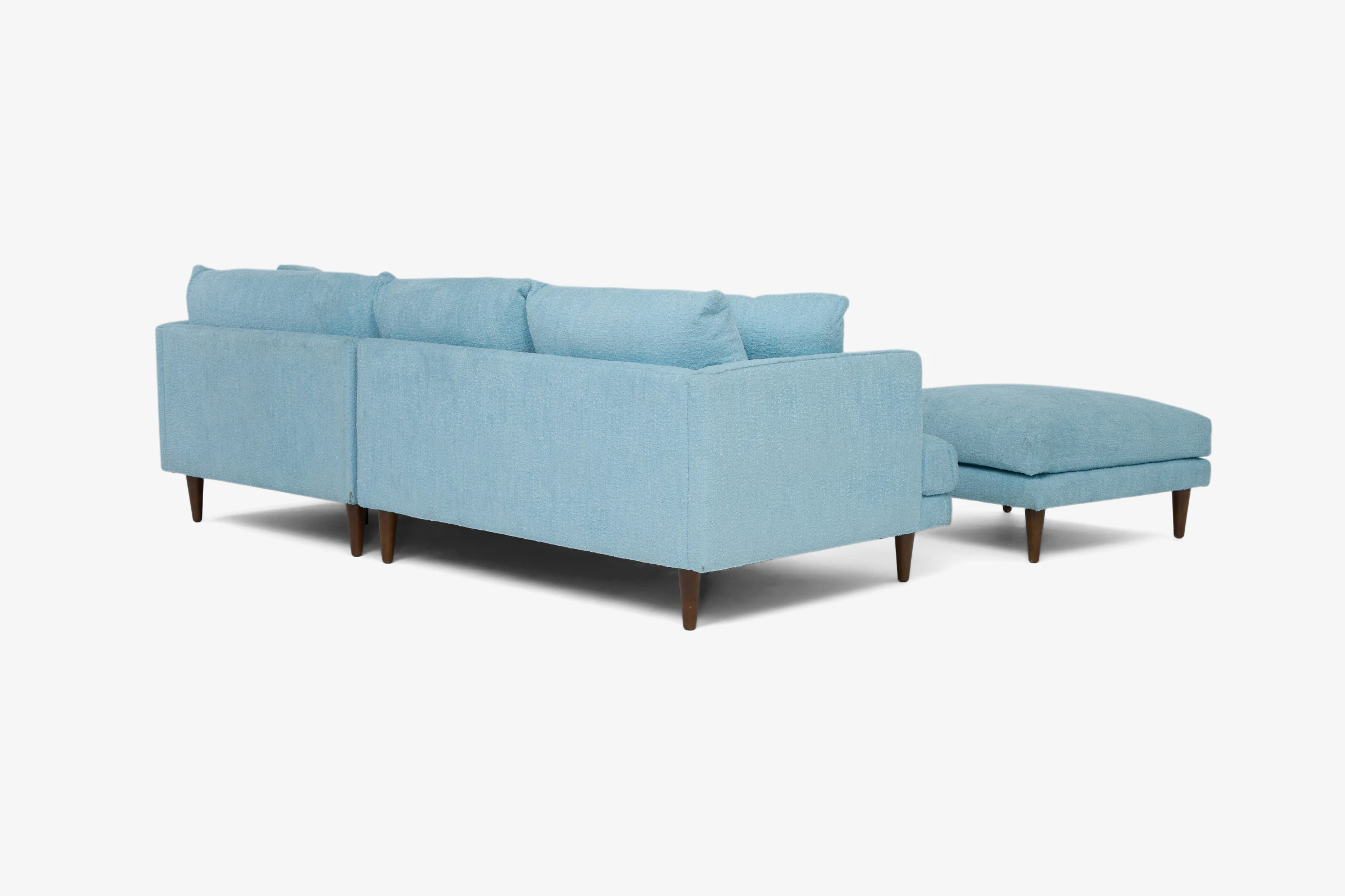 Lewis Sectional Ottoman Karina Aquatic