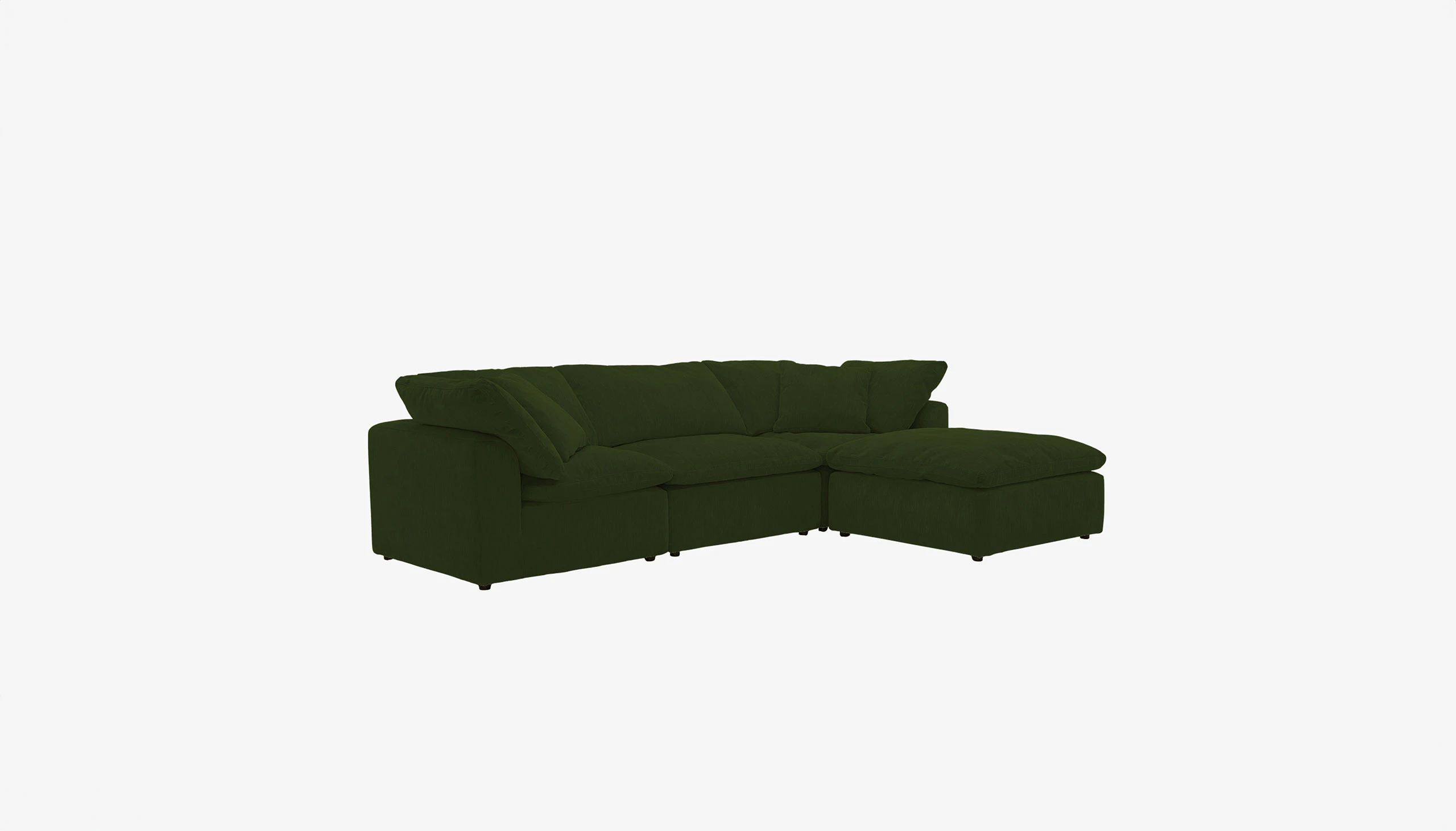 hero bryant modular sofa ottoman