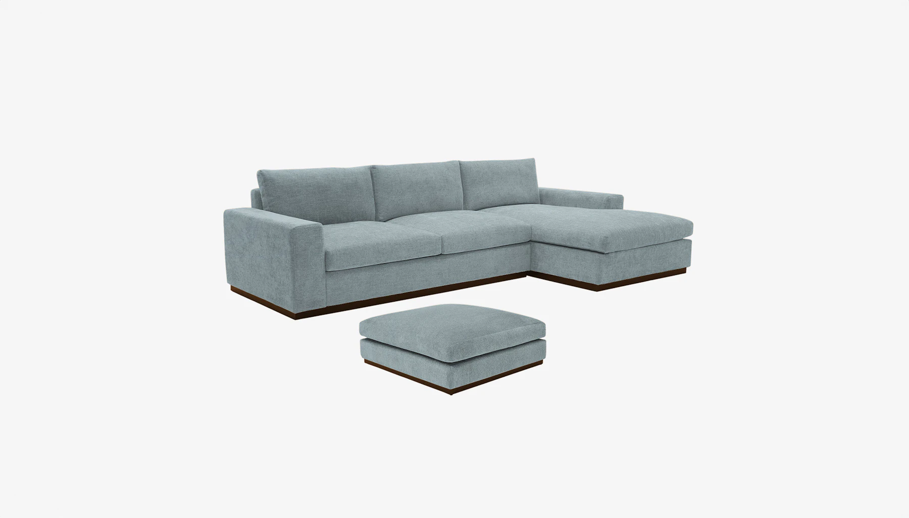 Holt Sectional with Storage & Ottoman