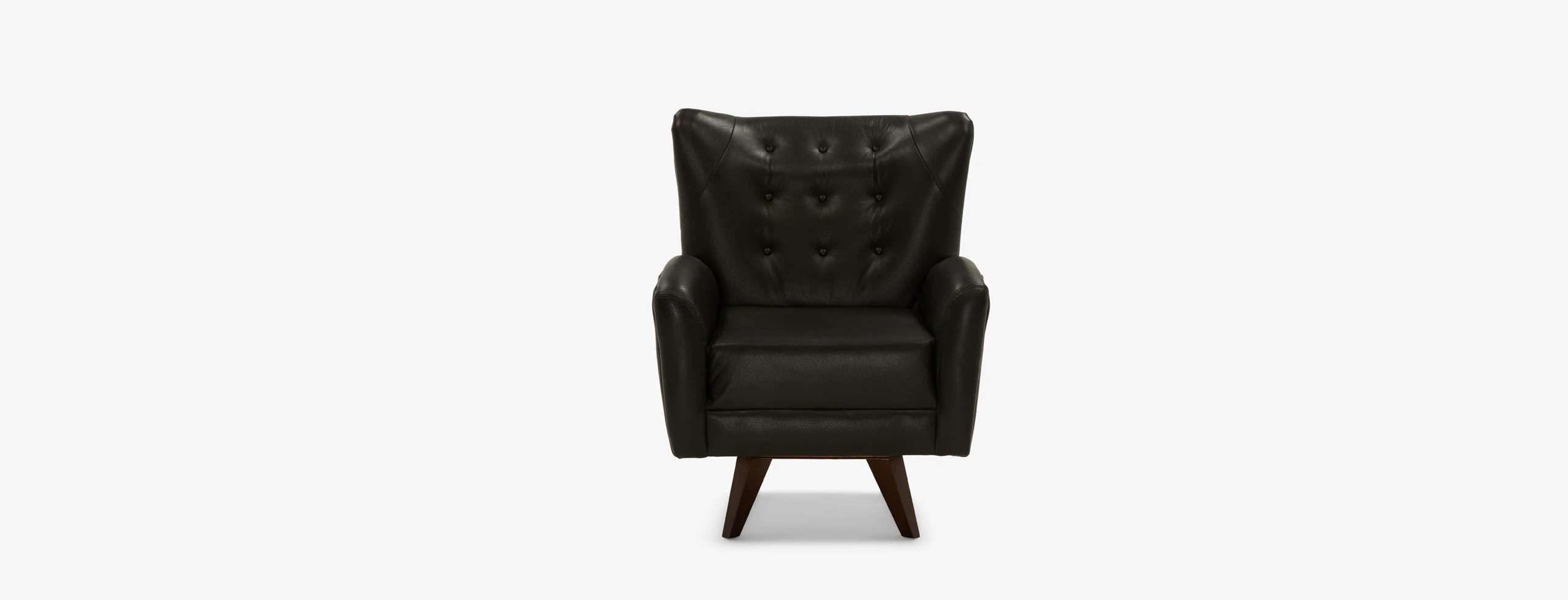 Harlow Leather Swivel Chair Distraction Soot