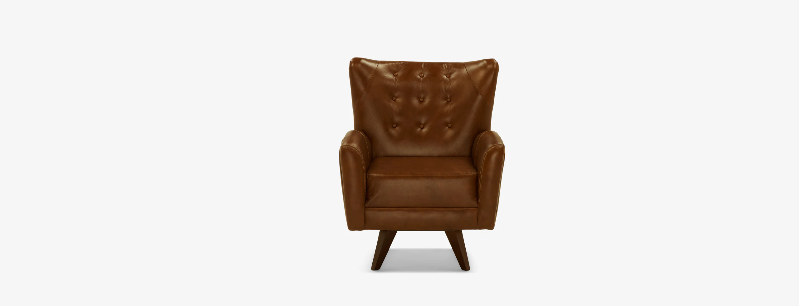 Harlow Leather Swivel Chair Revolation Tigers Eye