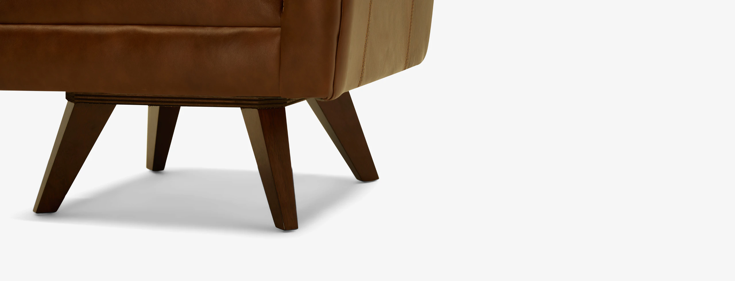 Harlow Leather Swivel Chair Revolation Tigers Eye