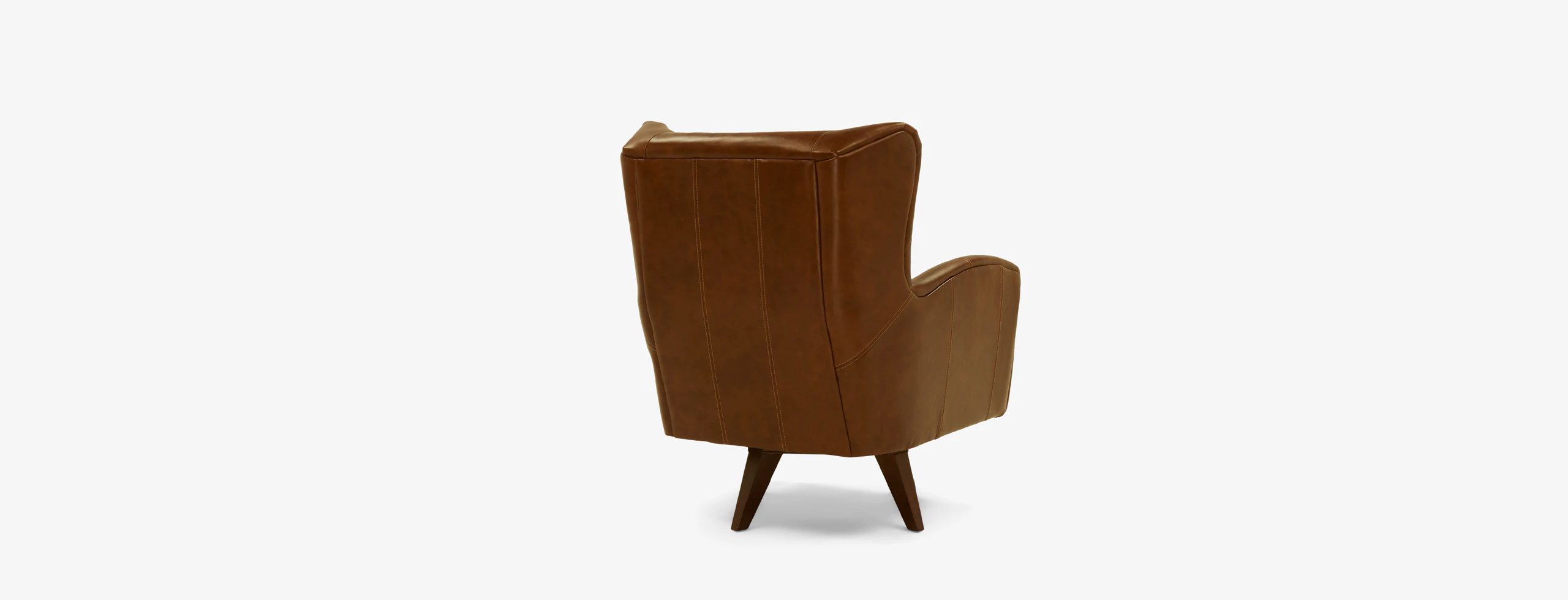 Harlow Leather Swivel Chair Revolation Tigers Eye