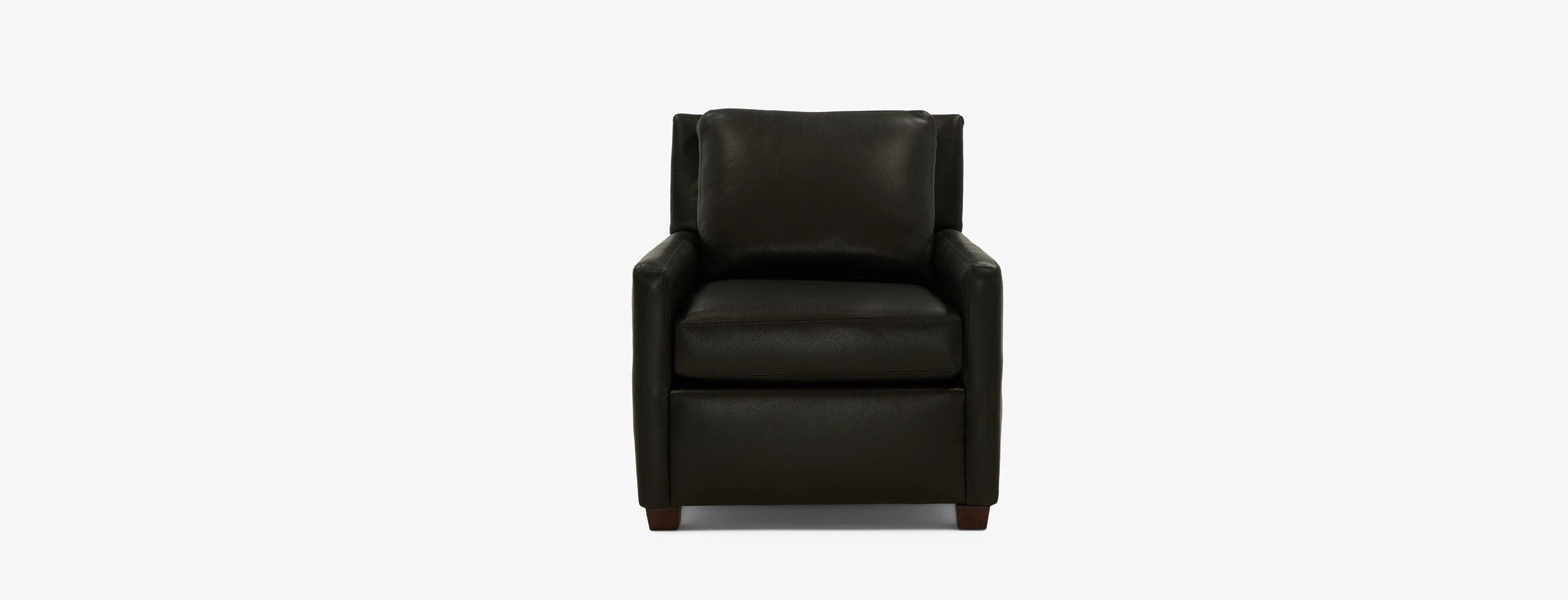 Hayli Leather Chair Distraction Soot
