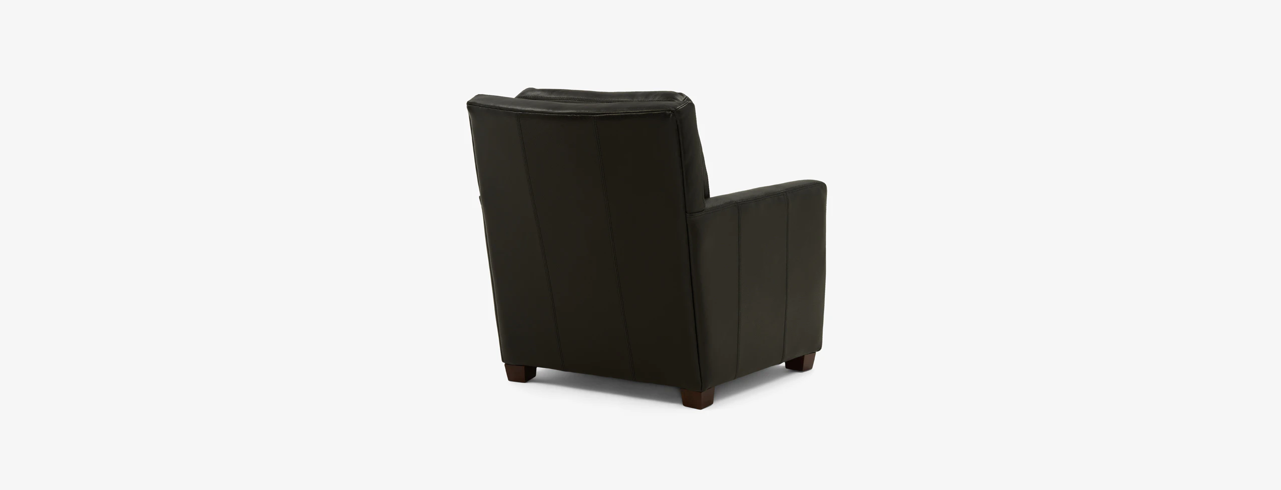 Hayli Leather Chair Distraction Soot