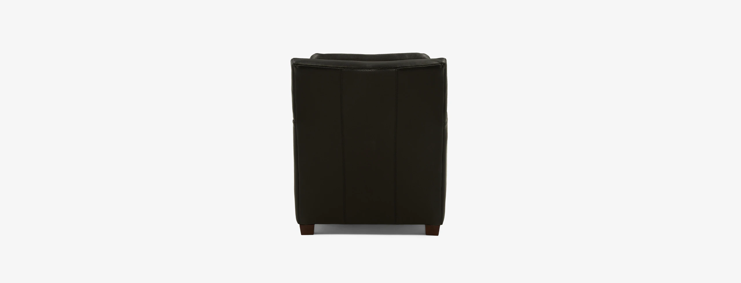 Hayli Leather Chair Distraction Soot
