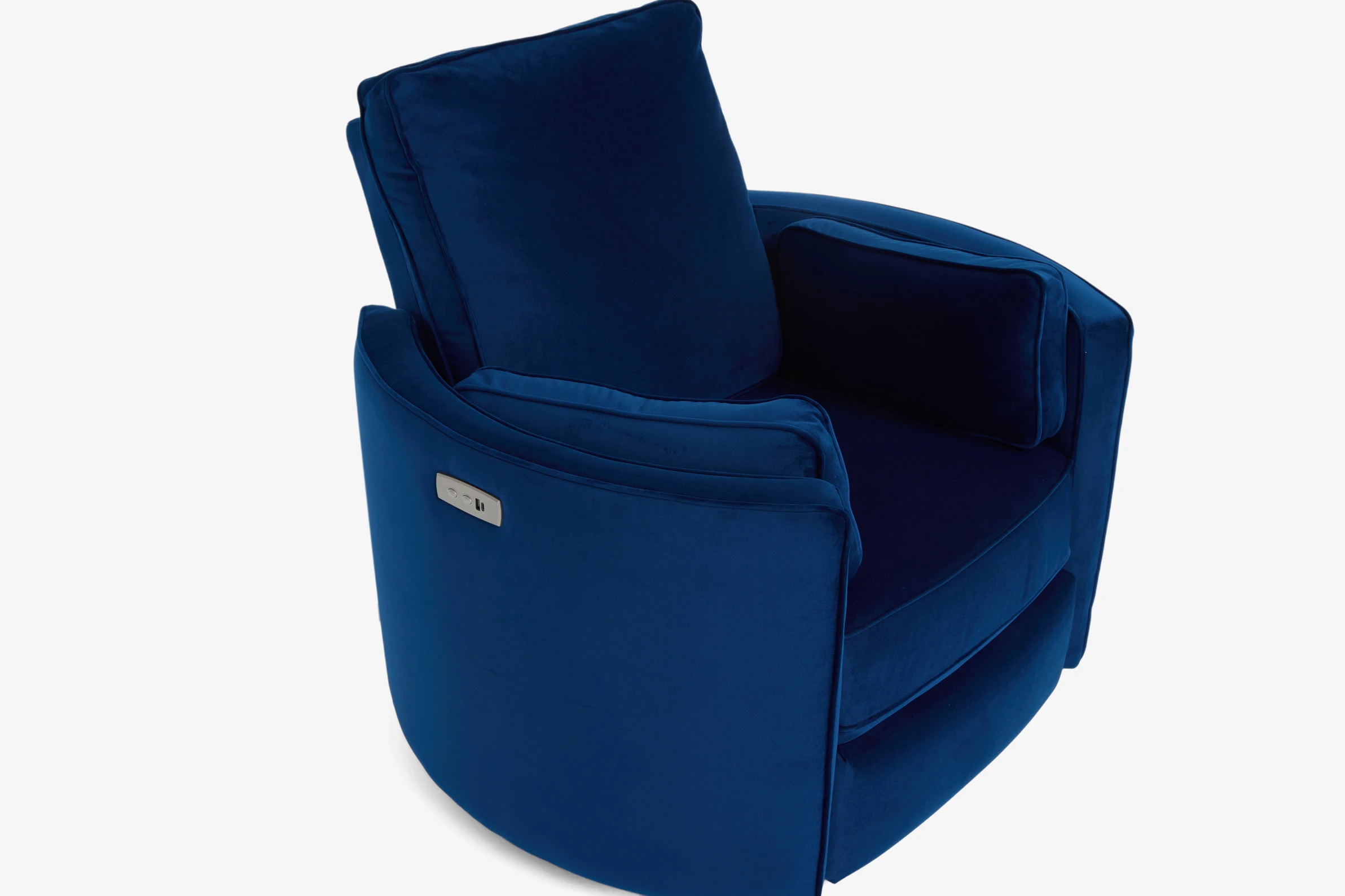 Corey Swivel Chair Royale Cobalt