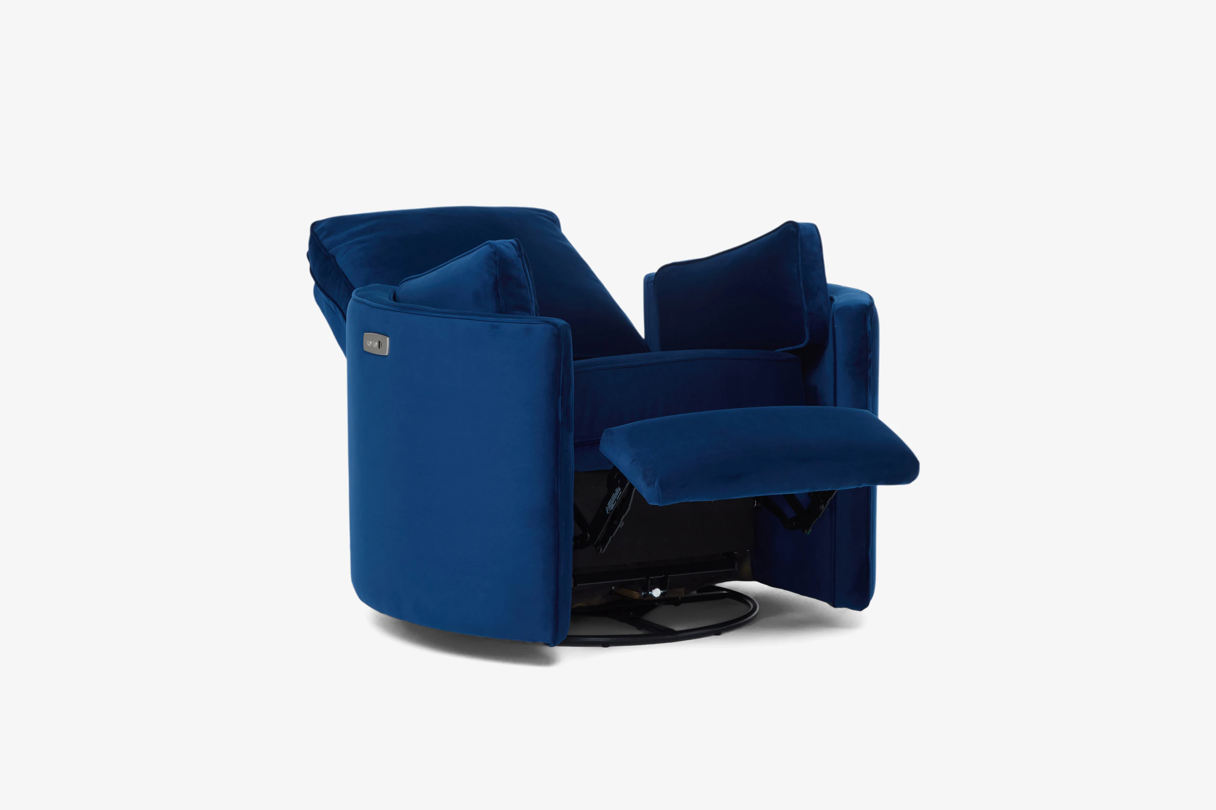 Corey Swivel Chair Royale Cobalt