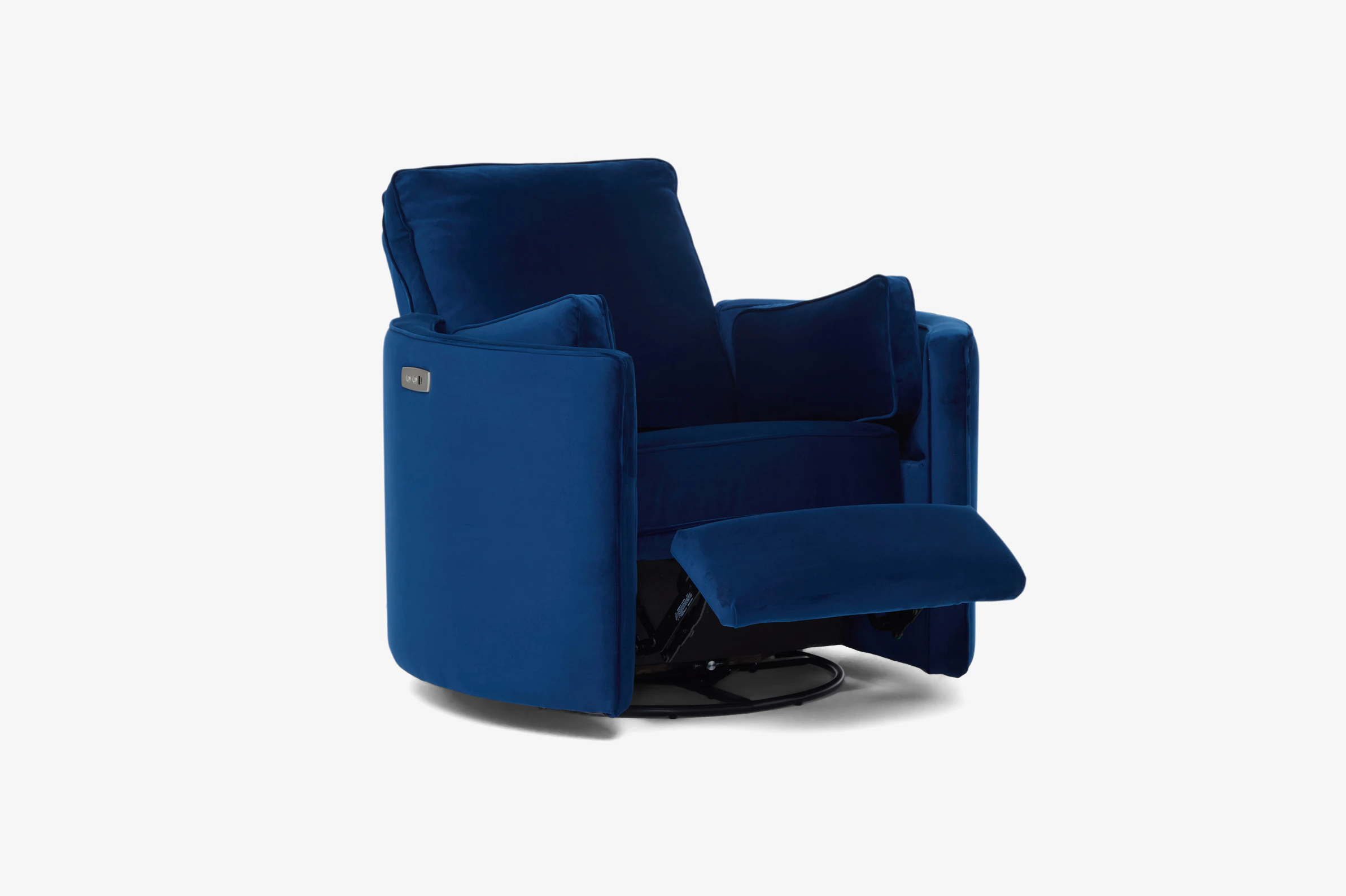 Corey Swivel Chair Royale Cobalt