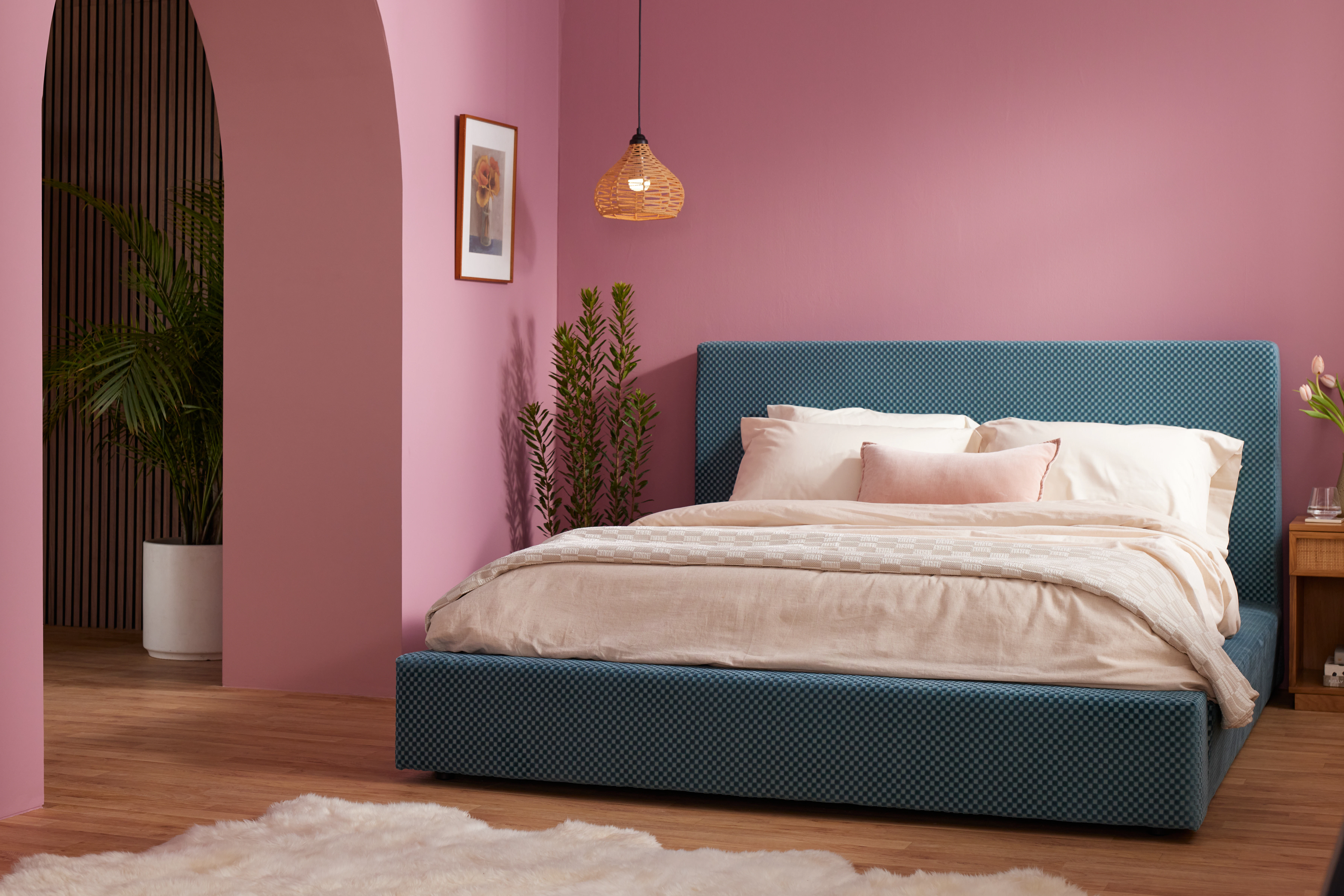 Pama Bed Checker Tapestry