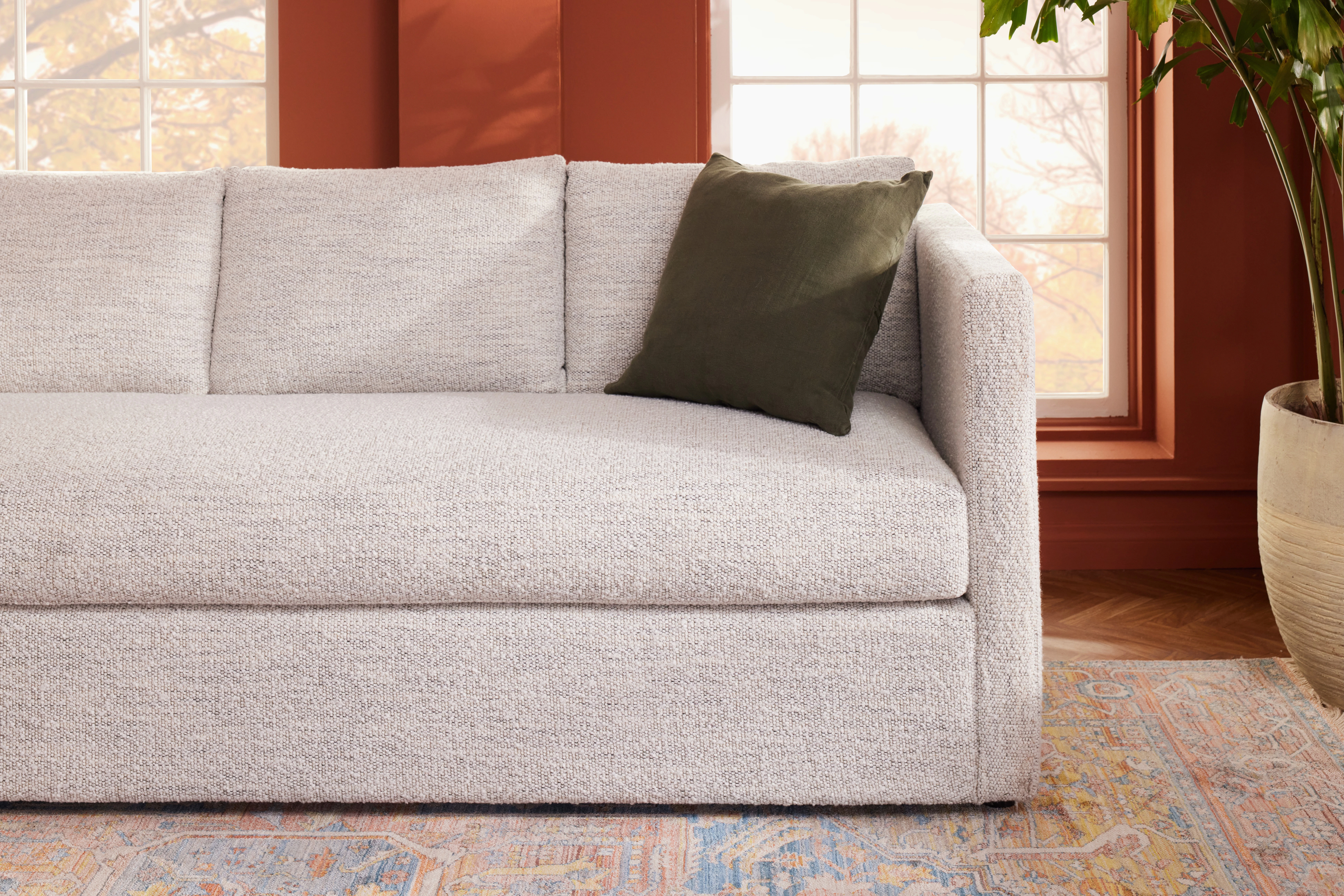 Jesper Sleeper Sofa Borough Cotton