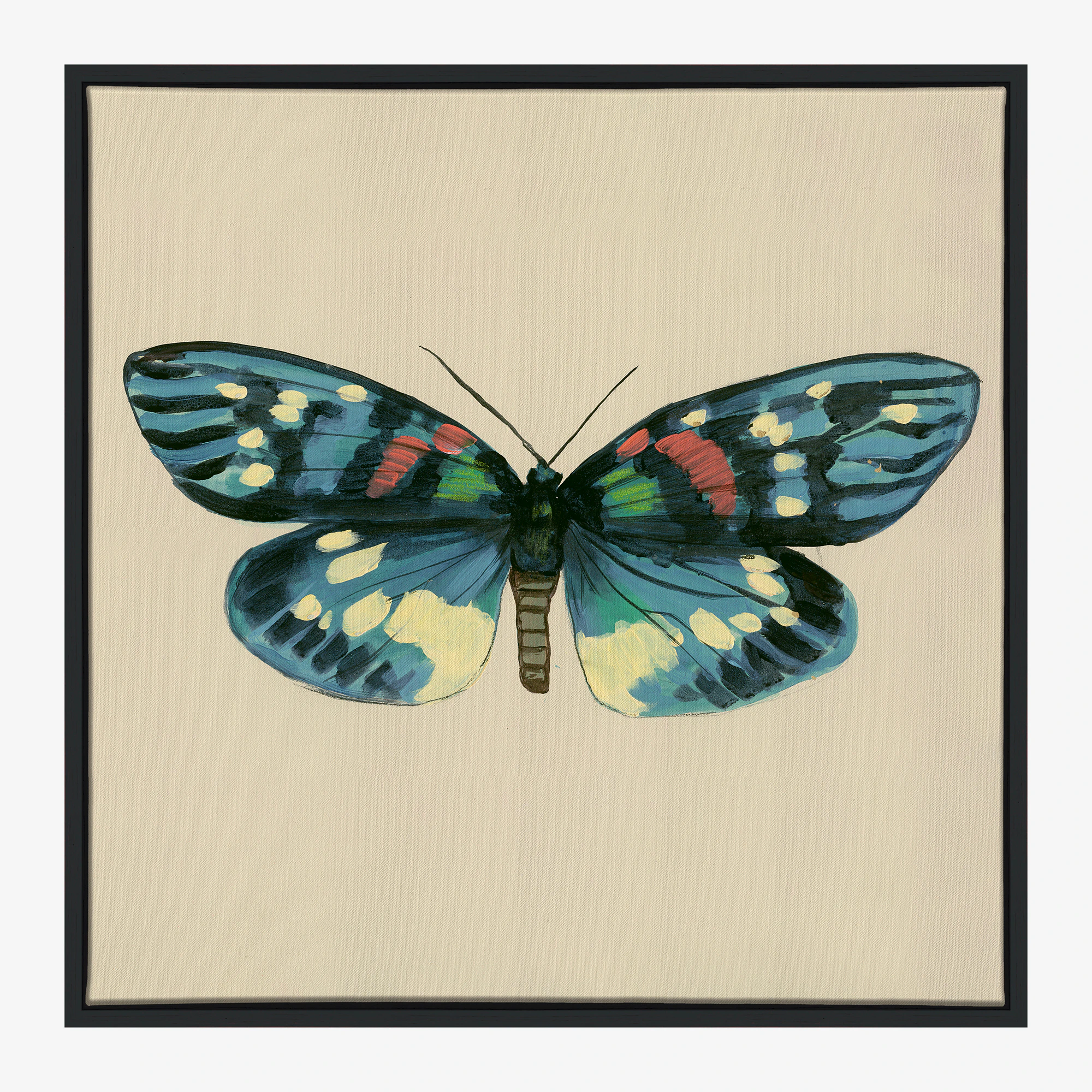 Butterfly Wall Art Blue