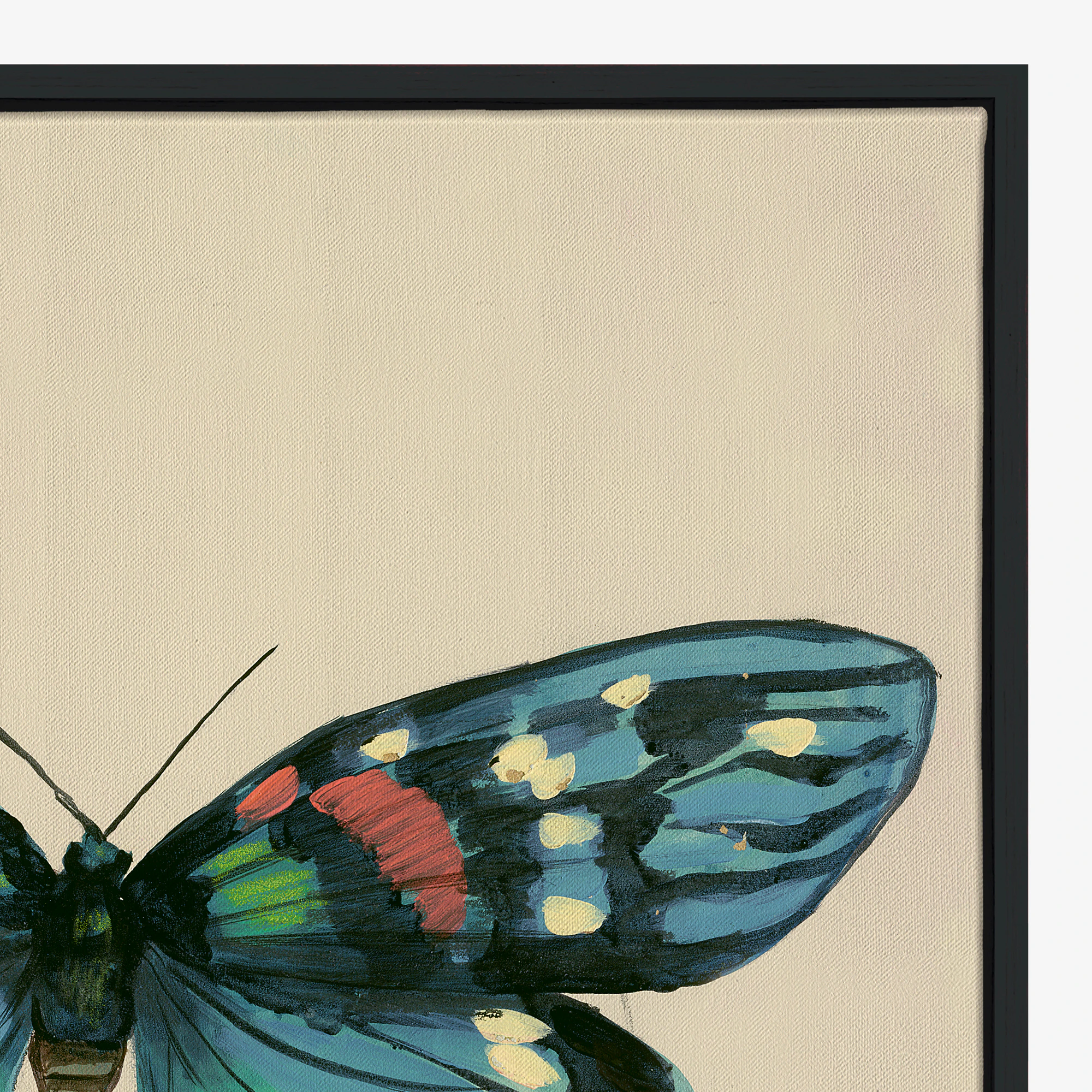Butterfly Wall Art Blue