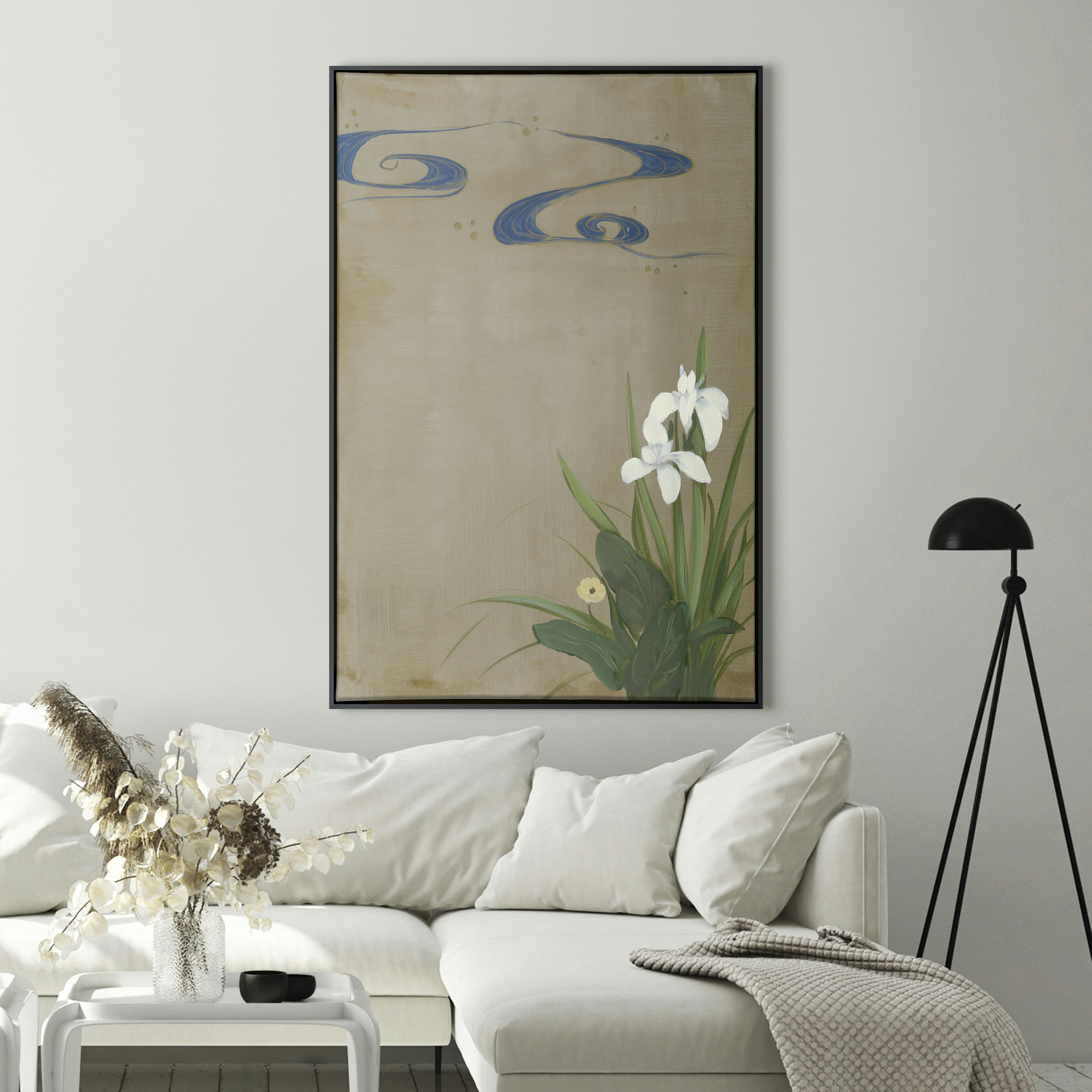 Bloom Wall Art White Art