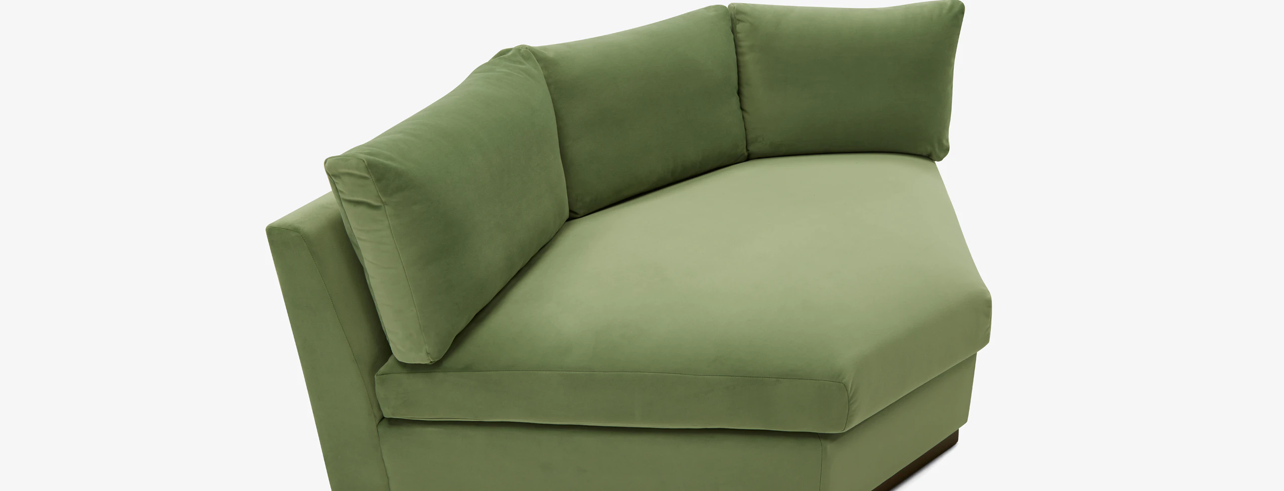 Holt Modula Wedge Armless Sectional Royale Sage