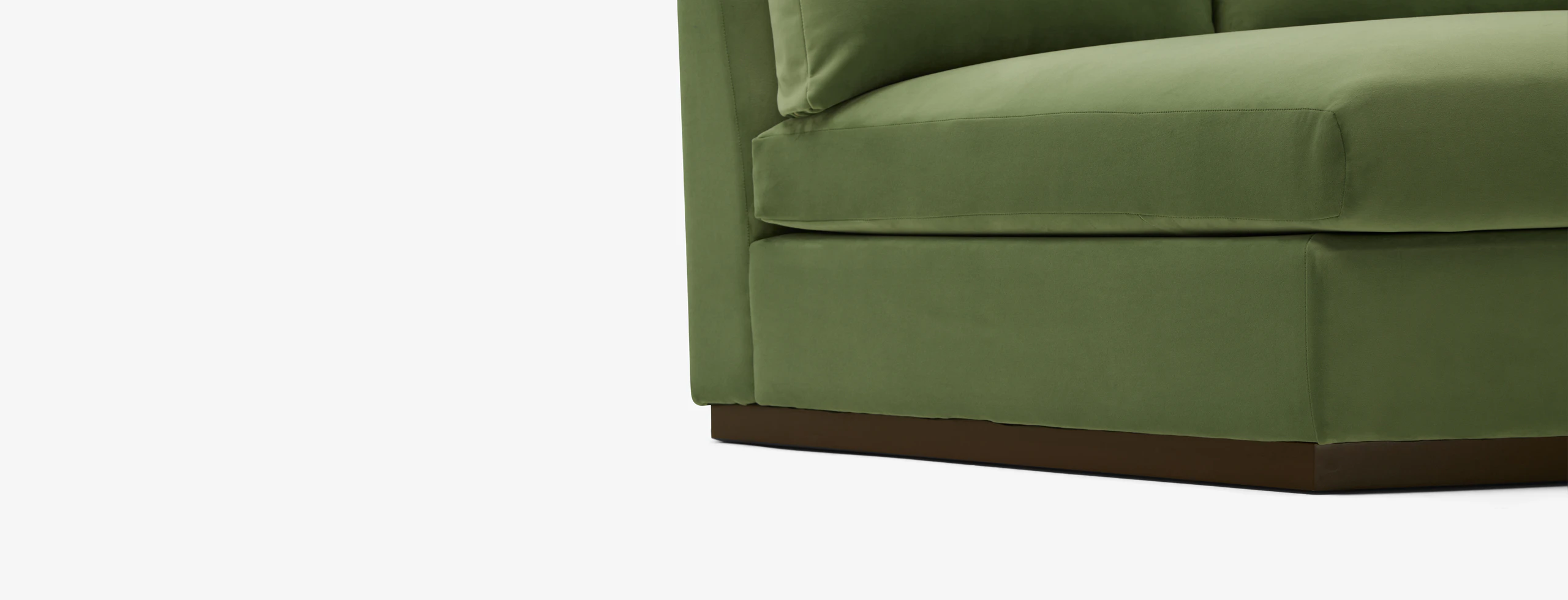 Holt Modula Wedge Armless Sectional Royale Sage