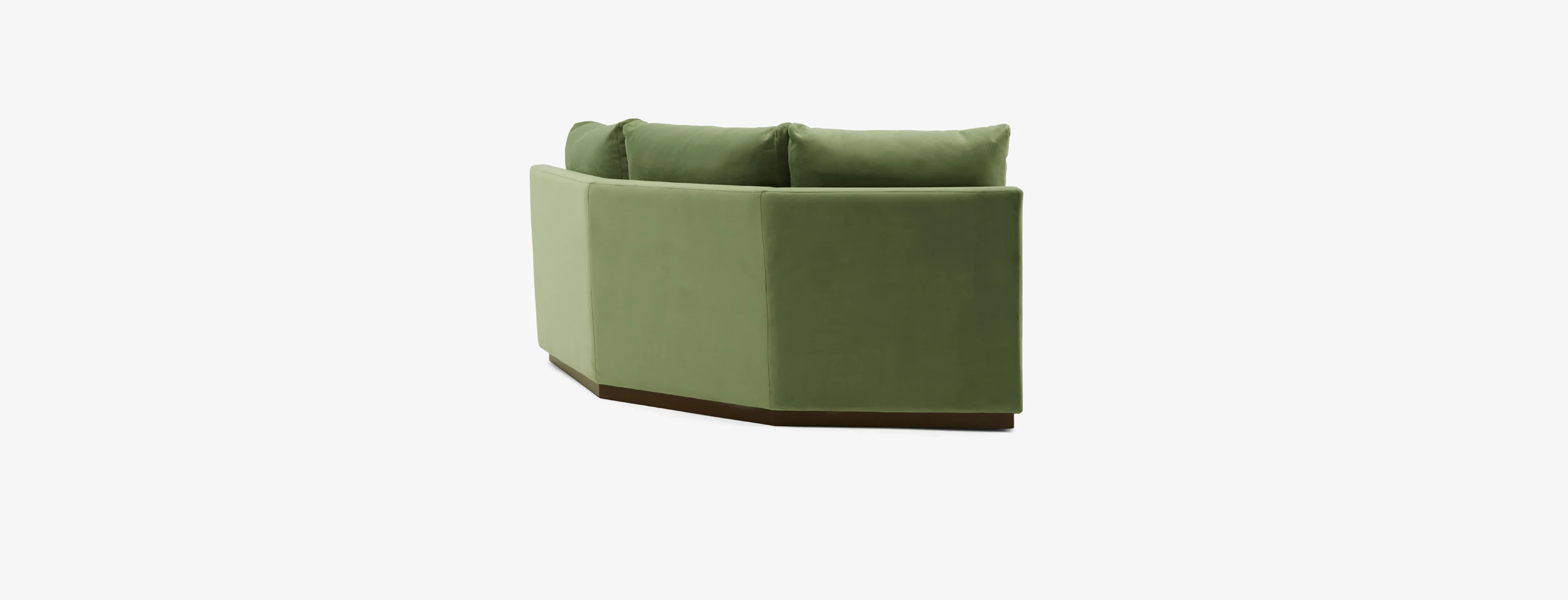 Holt Modula Wedge Armless Sectional Royale Sage