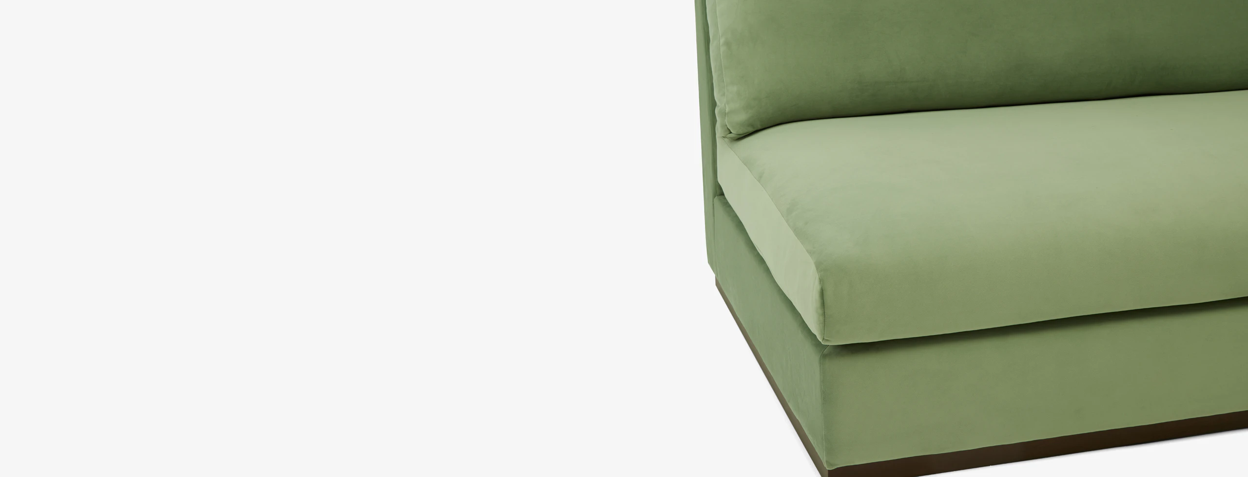 Holt Modula Wedge Armless Sectional Royale Sage