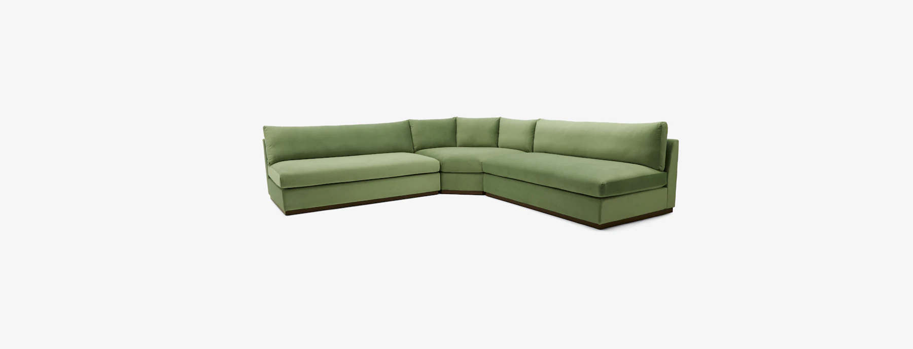 Holt Modular Wedge Armless Corner Sectional