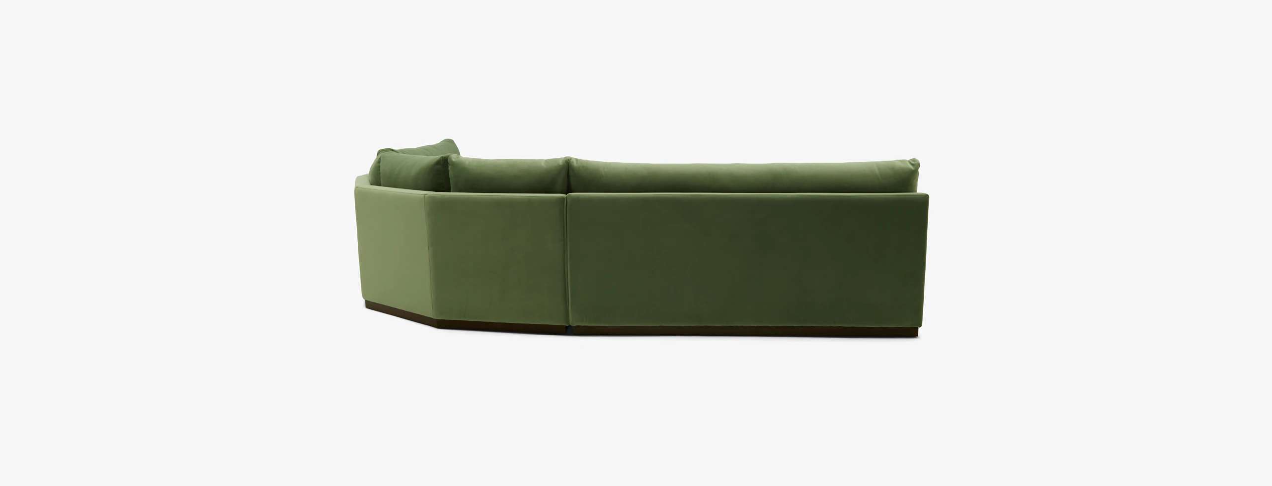 Holt Modula Wedge Armless Sectional Royale Sage
