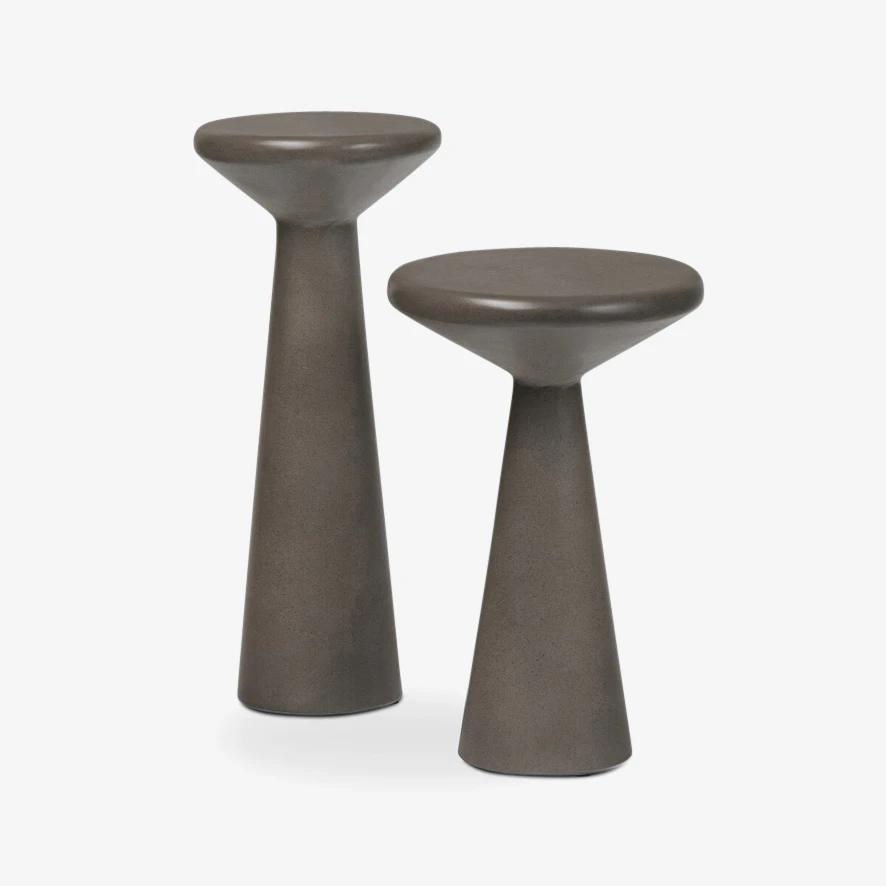 Ravine Concrete Accent Tables (Set of 2) - Thumbnail 2