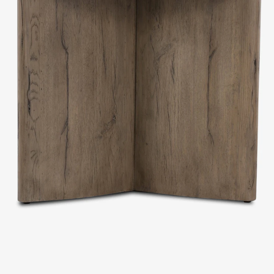 Toli End Table White Marble