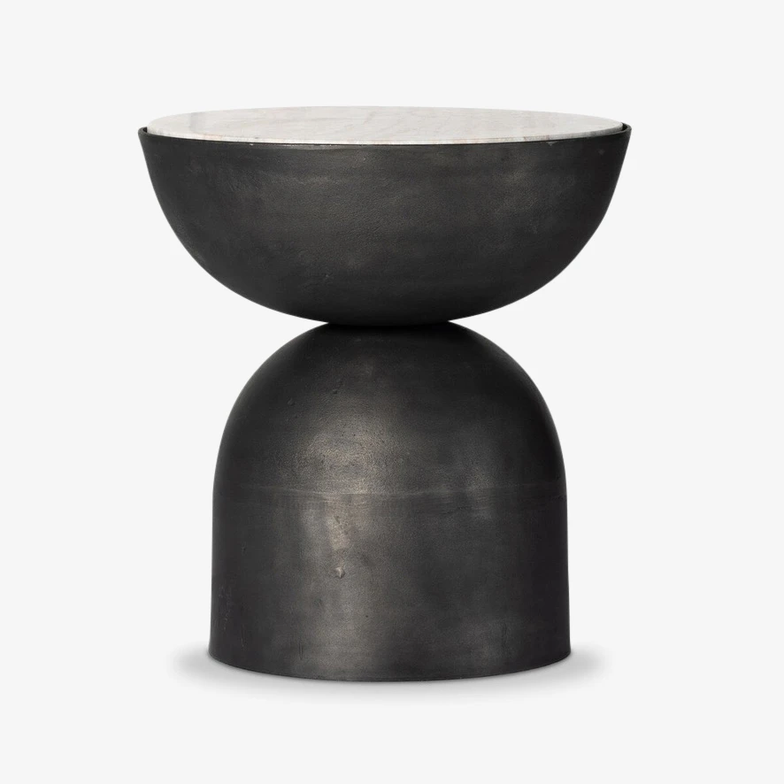 Corbett End Table Creamy Taupe