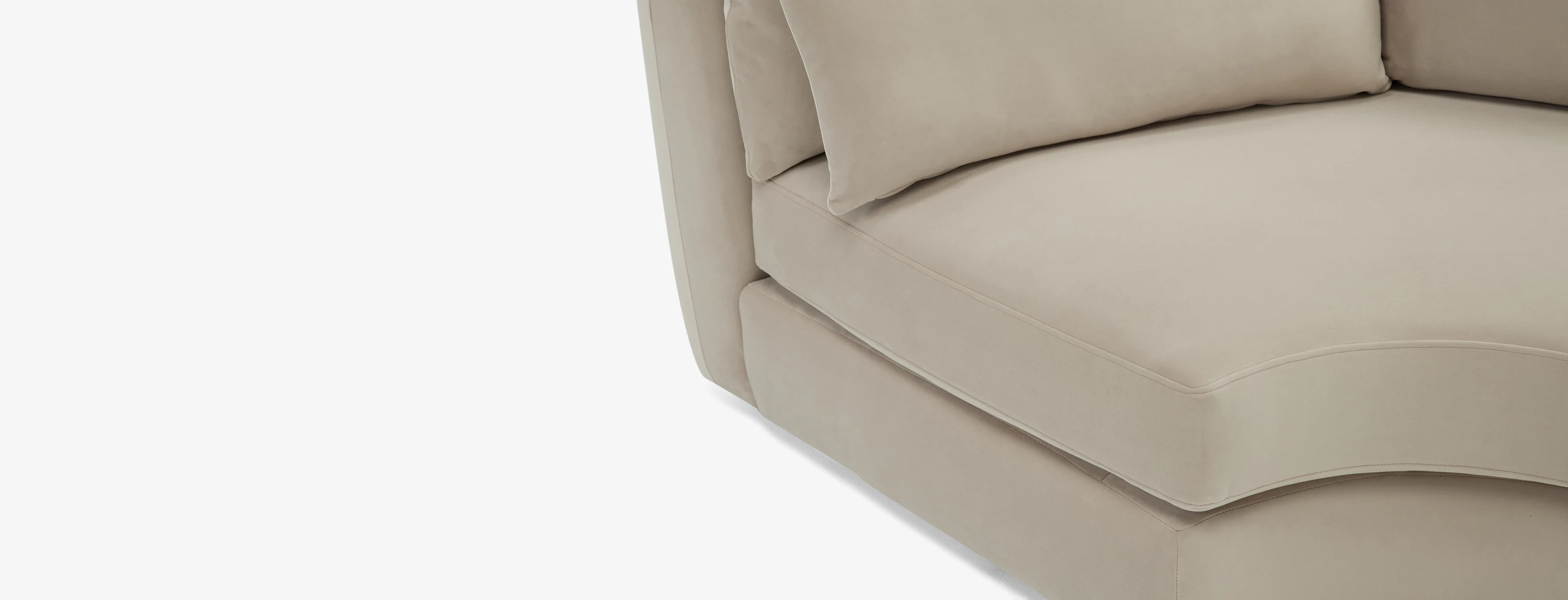 Sebastian Modular Wedge Sectional Royale Sand