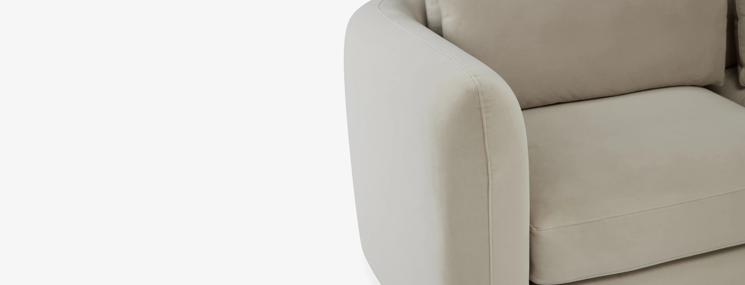 Sebastian Modular Wedge Corner Sectional Royale Sand