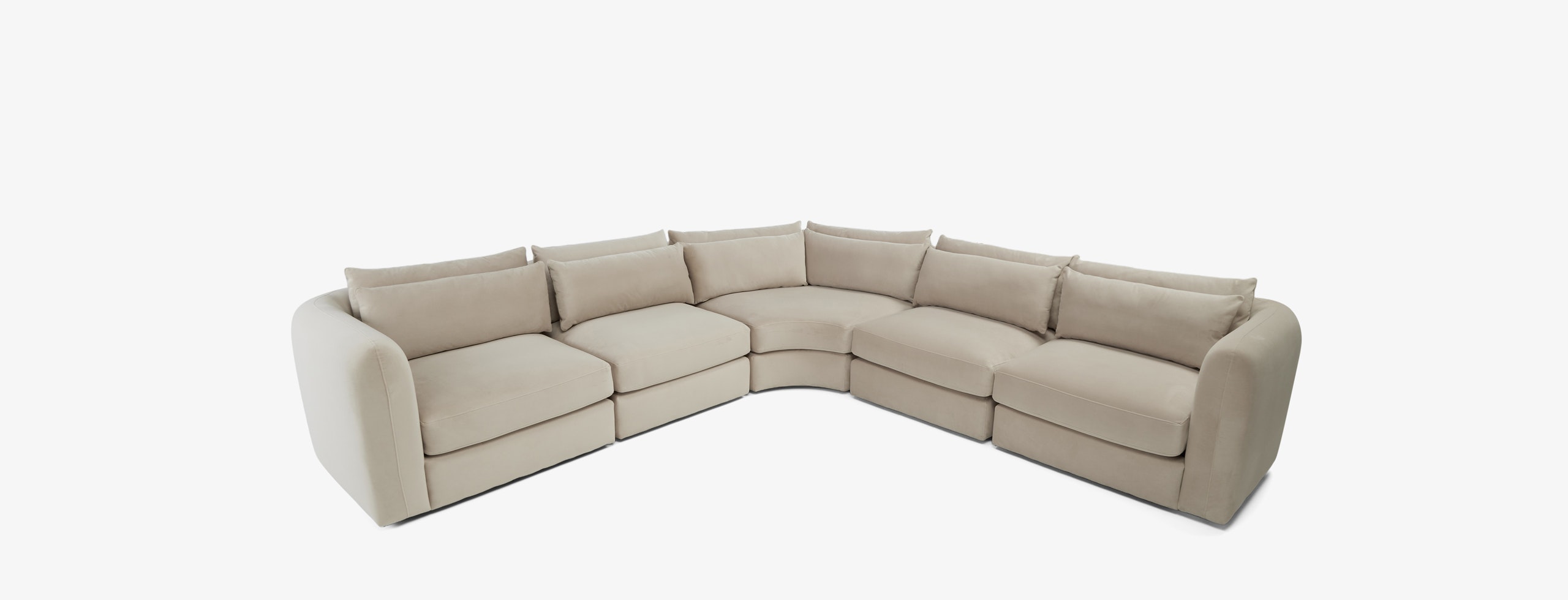Sebastian Modular Wedge Corner Sectional | Joybird
