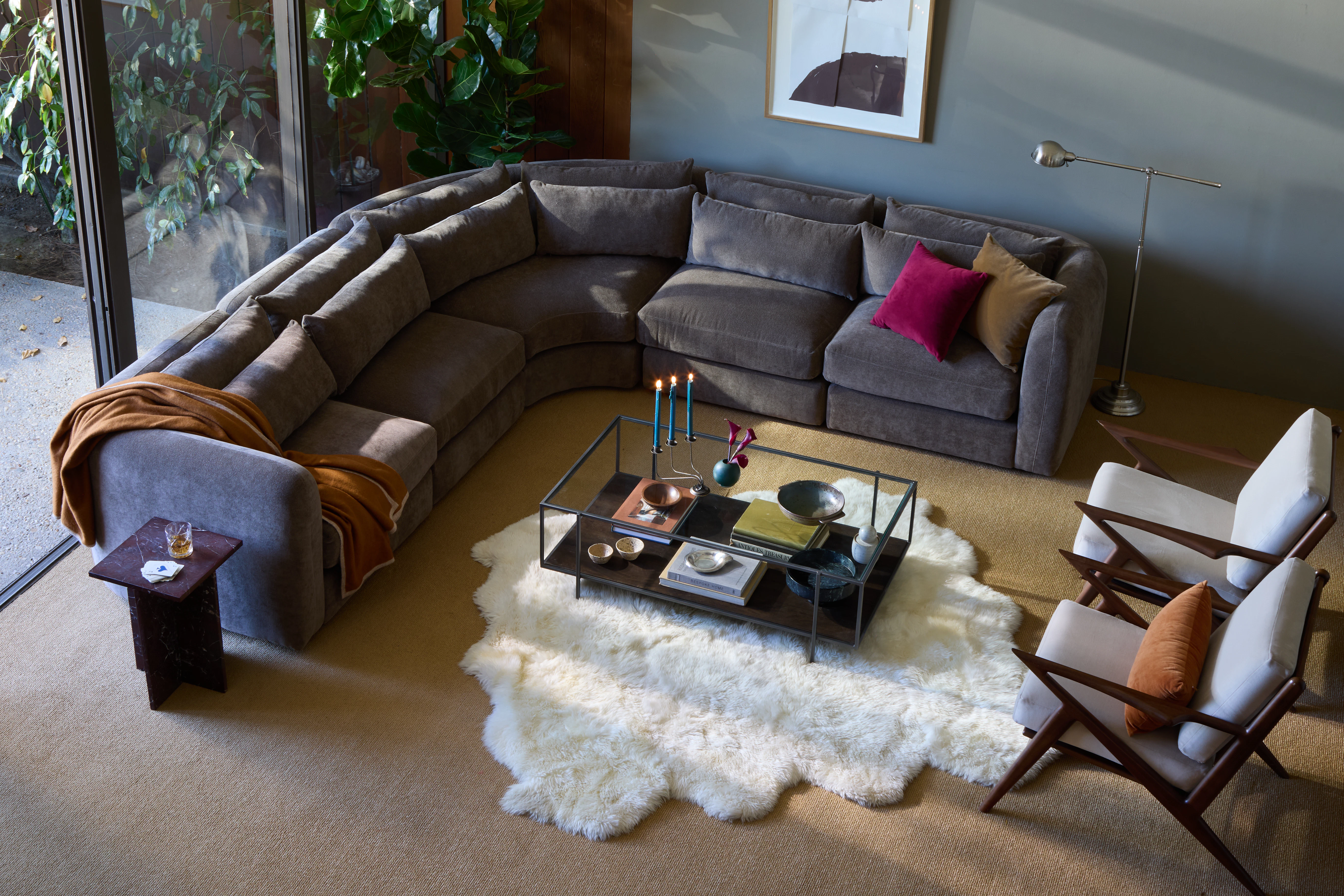 Sebastian Wedge Corner Sectional Resource Truffle