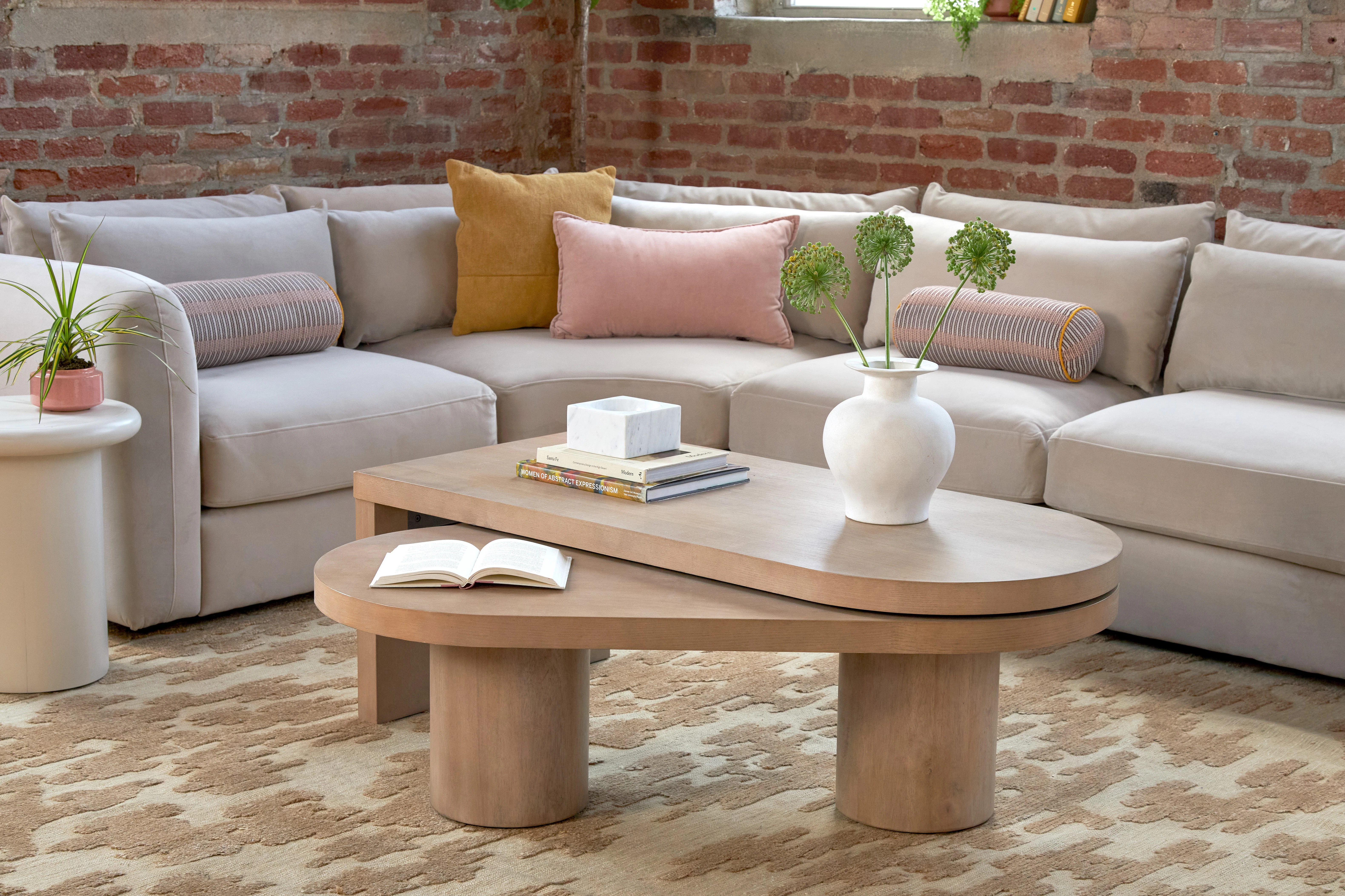 Sebastian Modular Grand Wedge Sectional Royale Sand